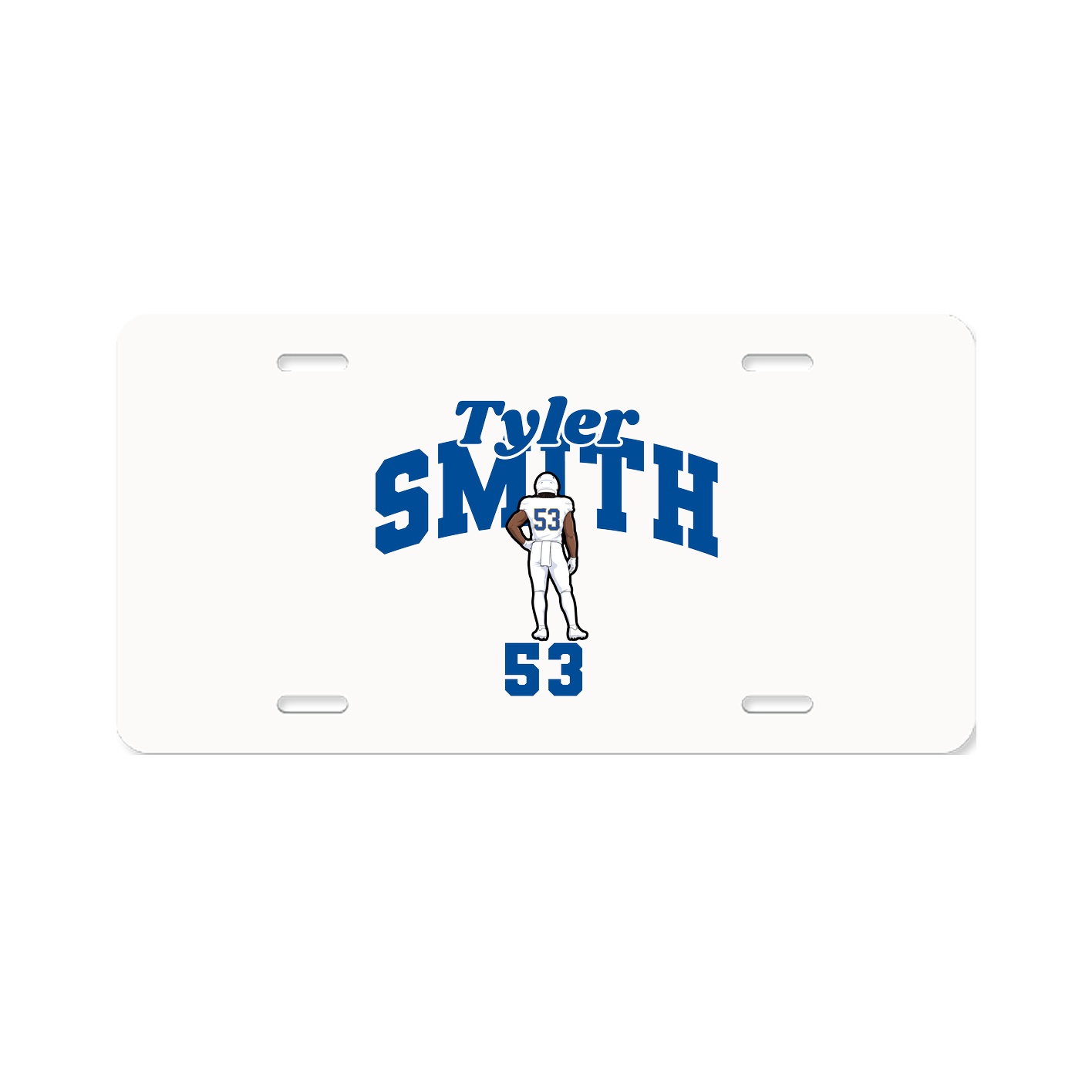 License Plate — Signature Arch in Classic