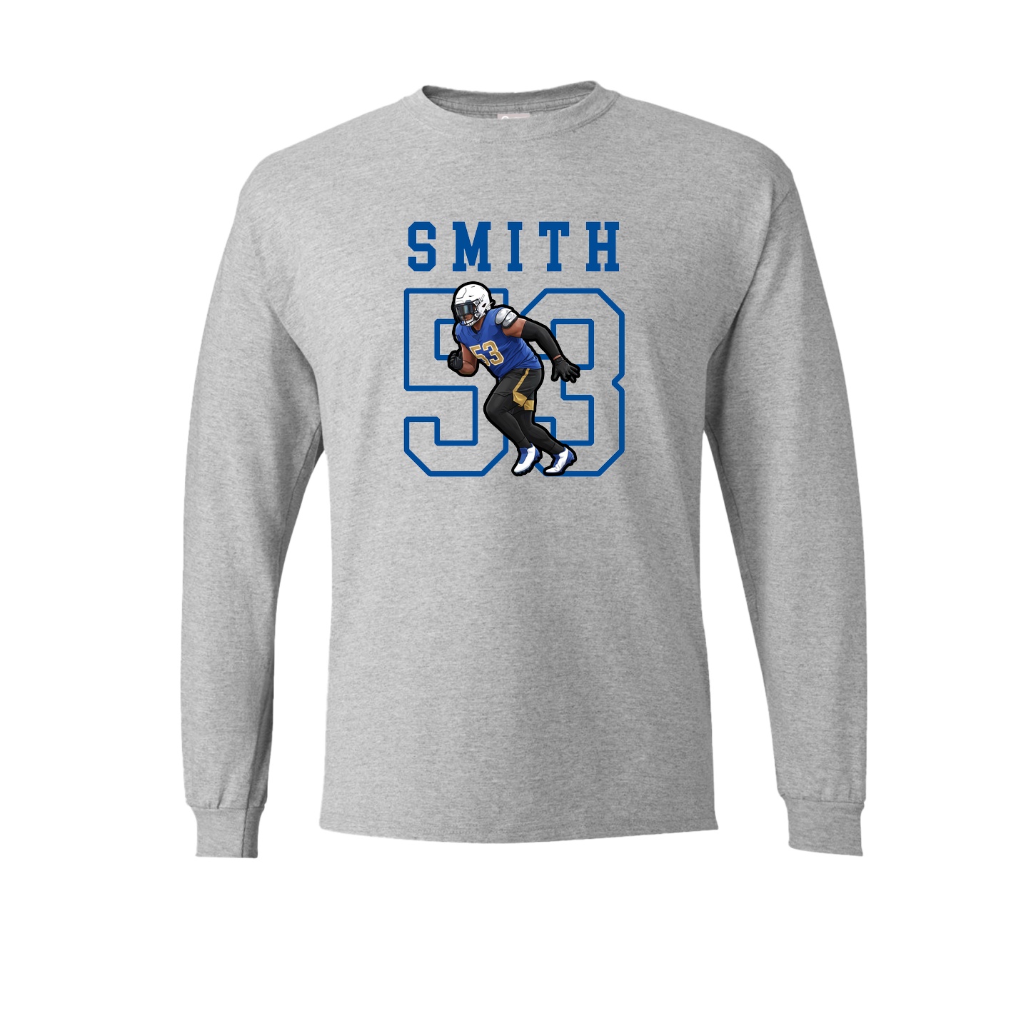 Long Sleeve Tee — Shirsey in Grey