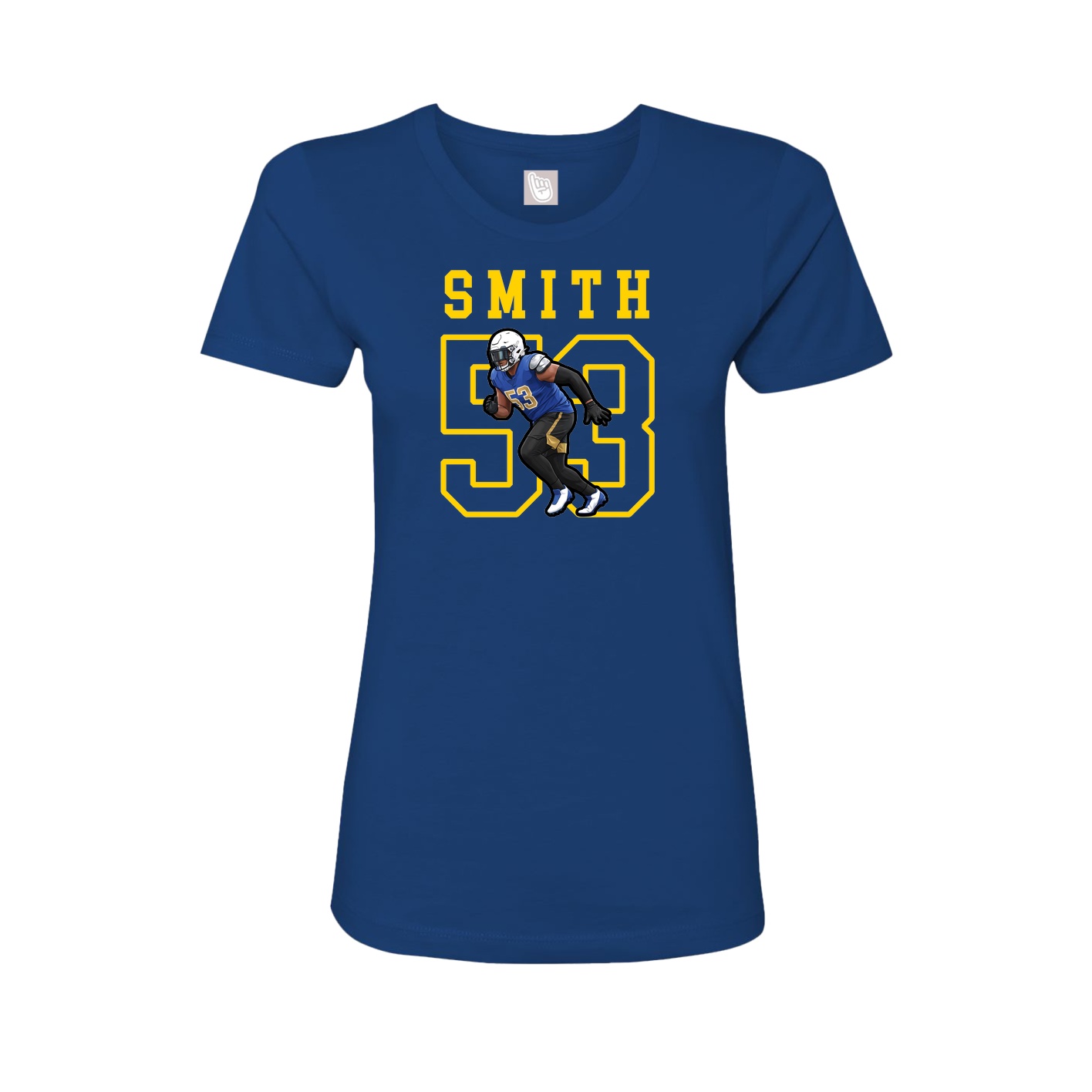 Fitted Women's Tee — Shirsey in Royal