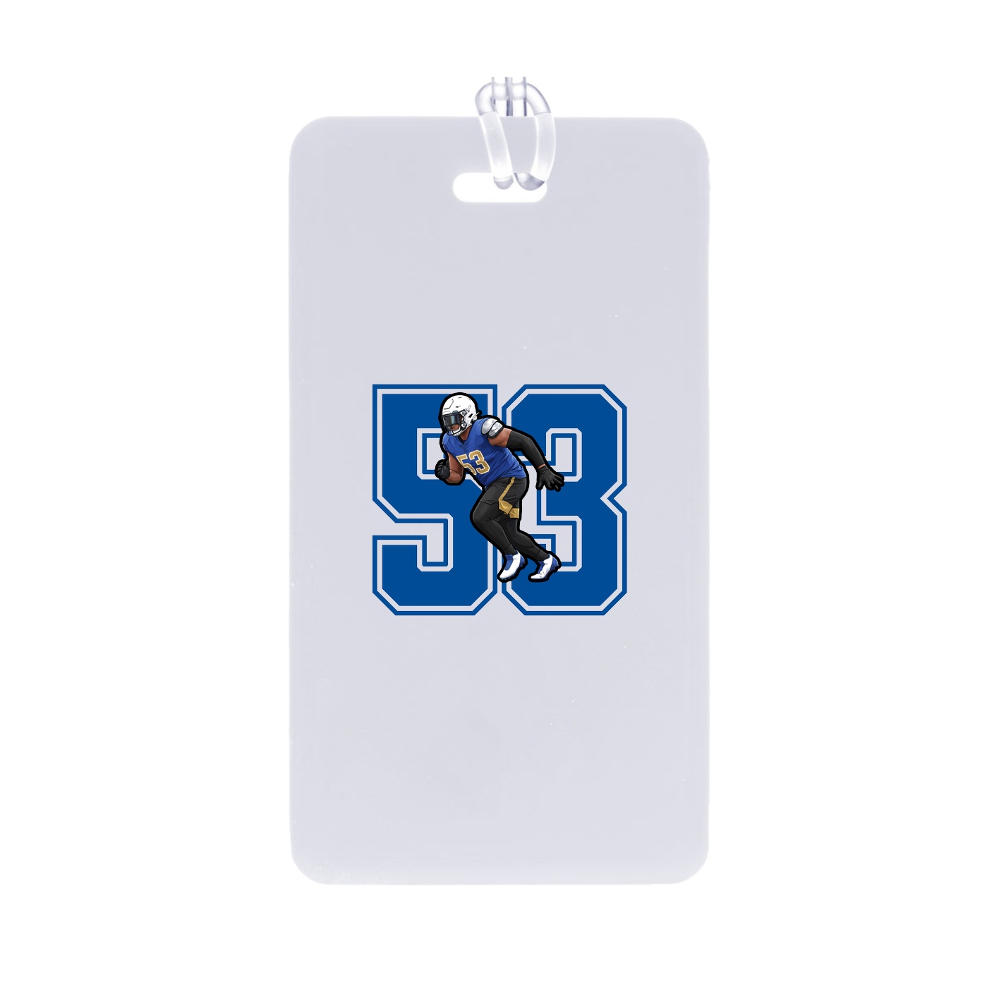 Bag Tag — Number in Classic