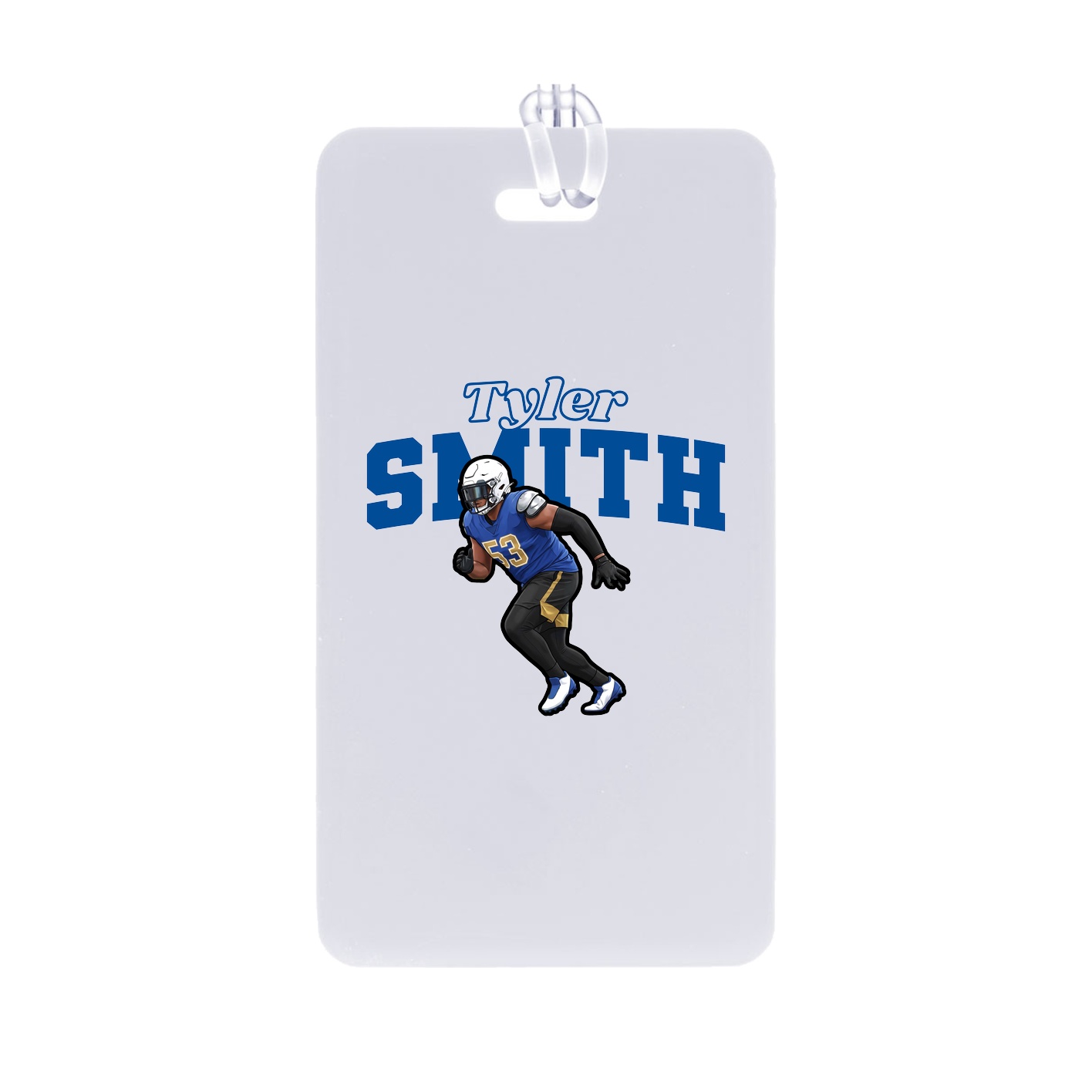 Bag Tag — Name Arch in Classic