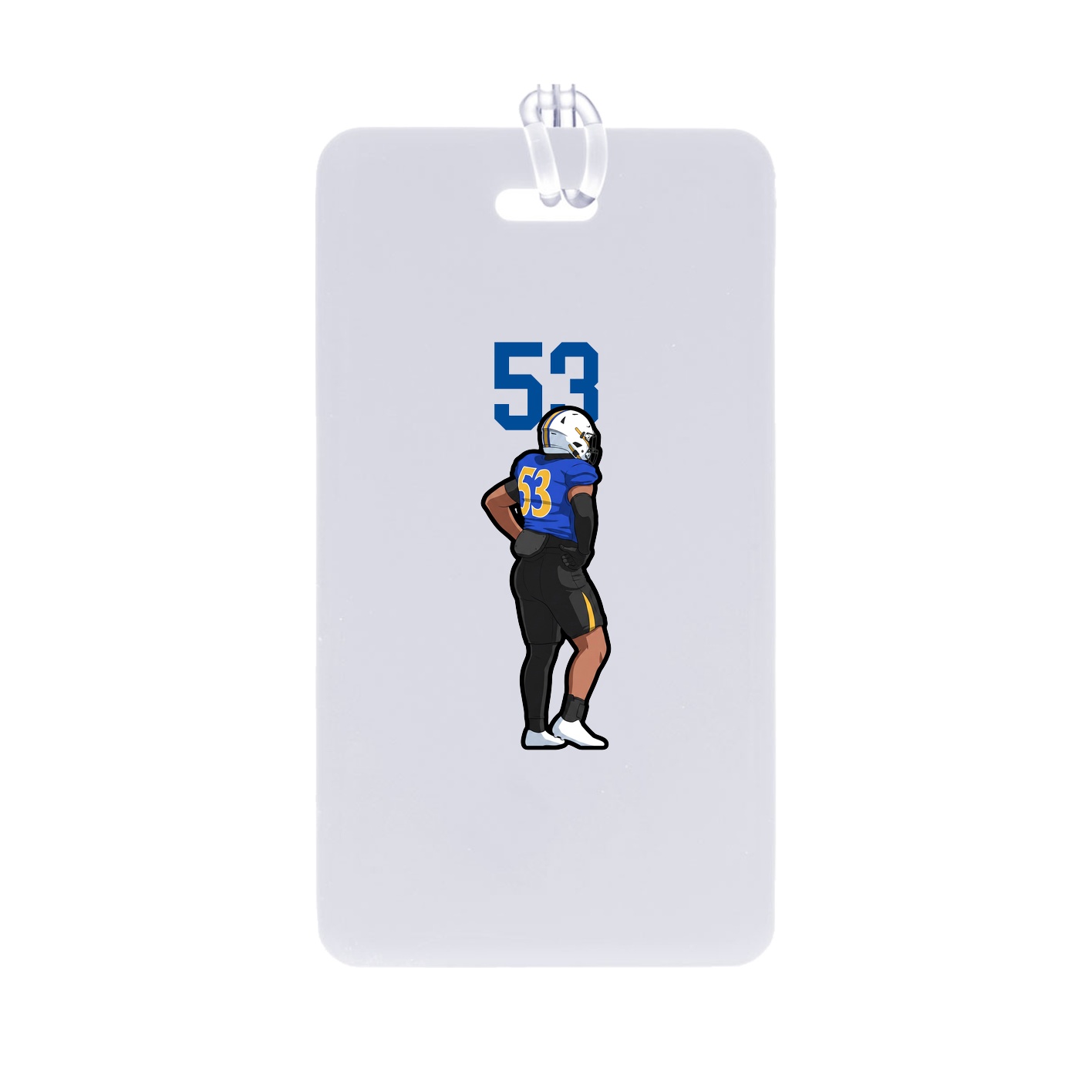 Bag Tag — Number Top in Classic