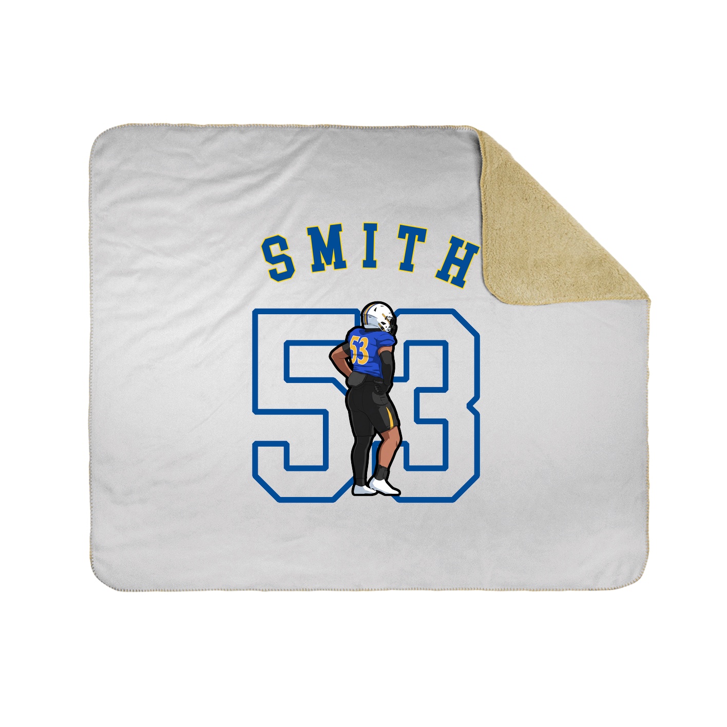 Throw Blanket — Shirsey Arch in White