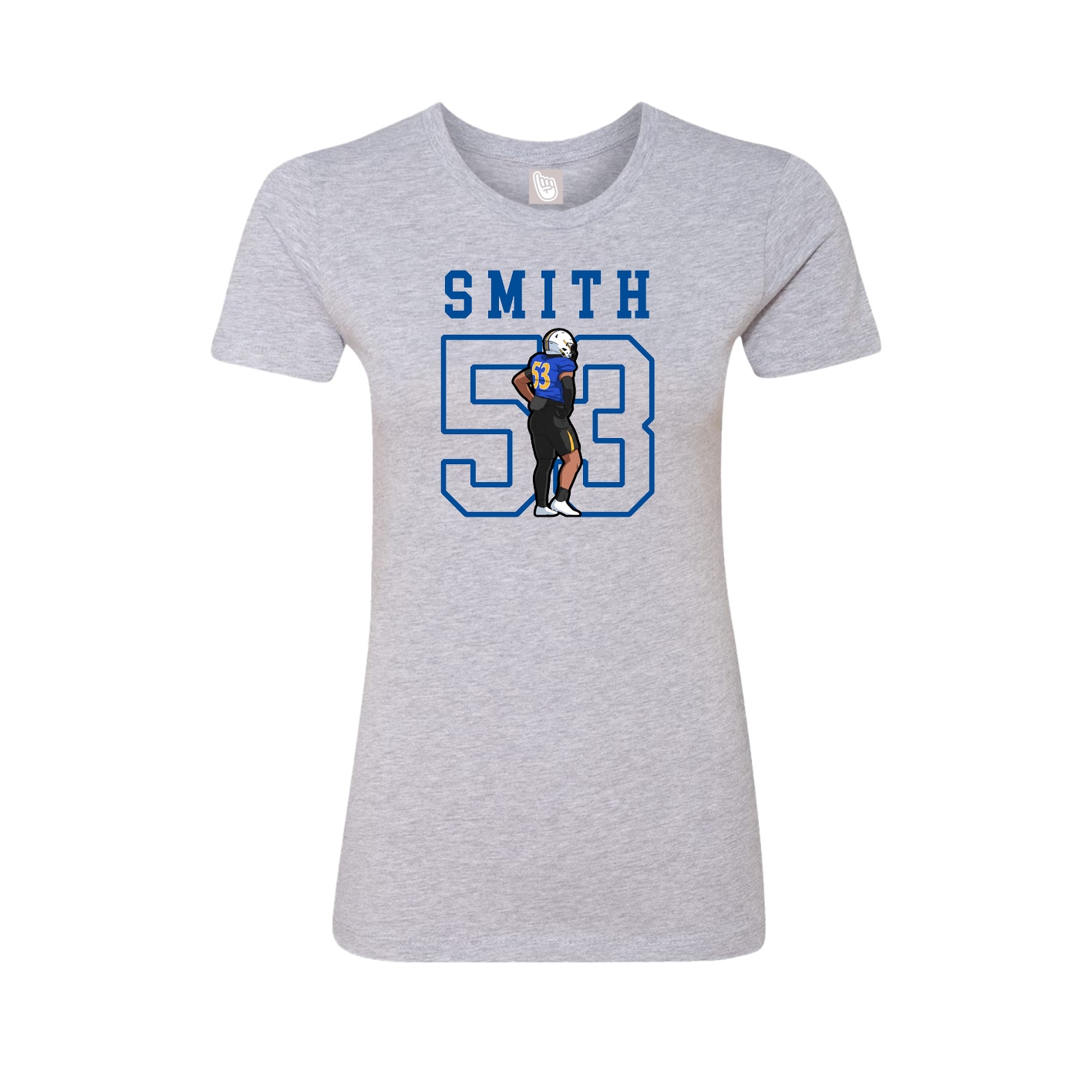 Womens Tee — Shirsey in Grey
