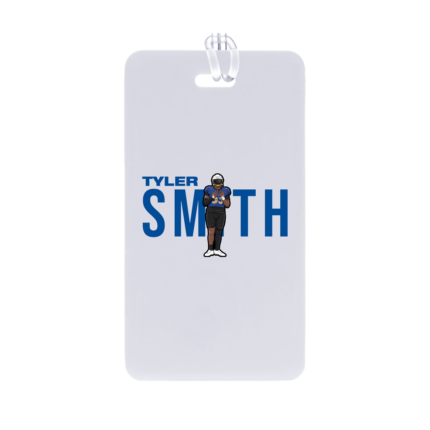 Bag Tag — Player Name in Classic
