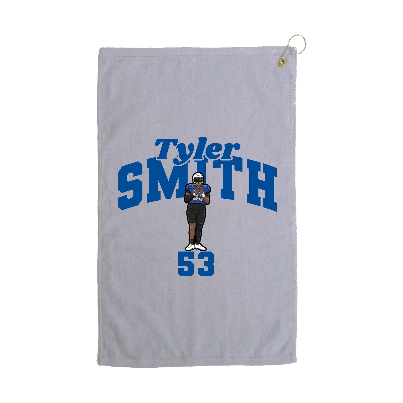 Golf Towel — Signature Arch in Grey