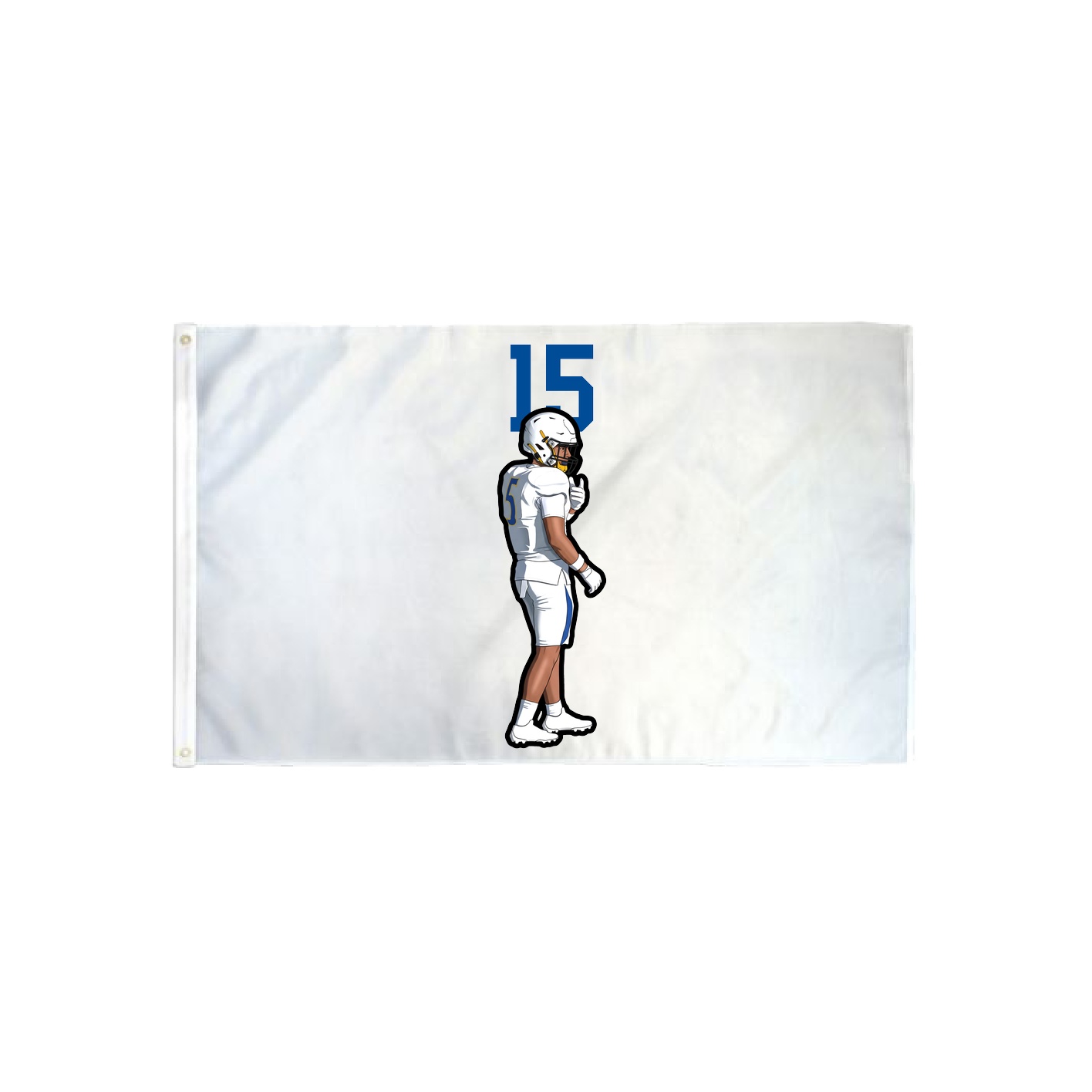 3x5 Flag — Number Top in Classic