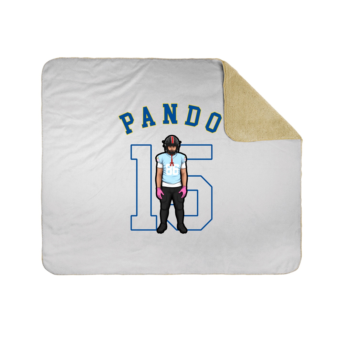 Throw Blanket — Shirsey Arch in White