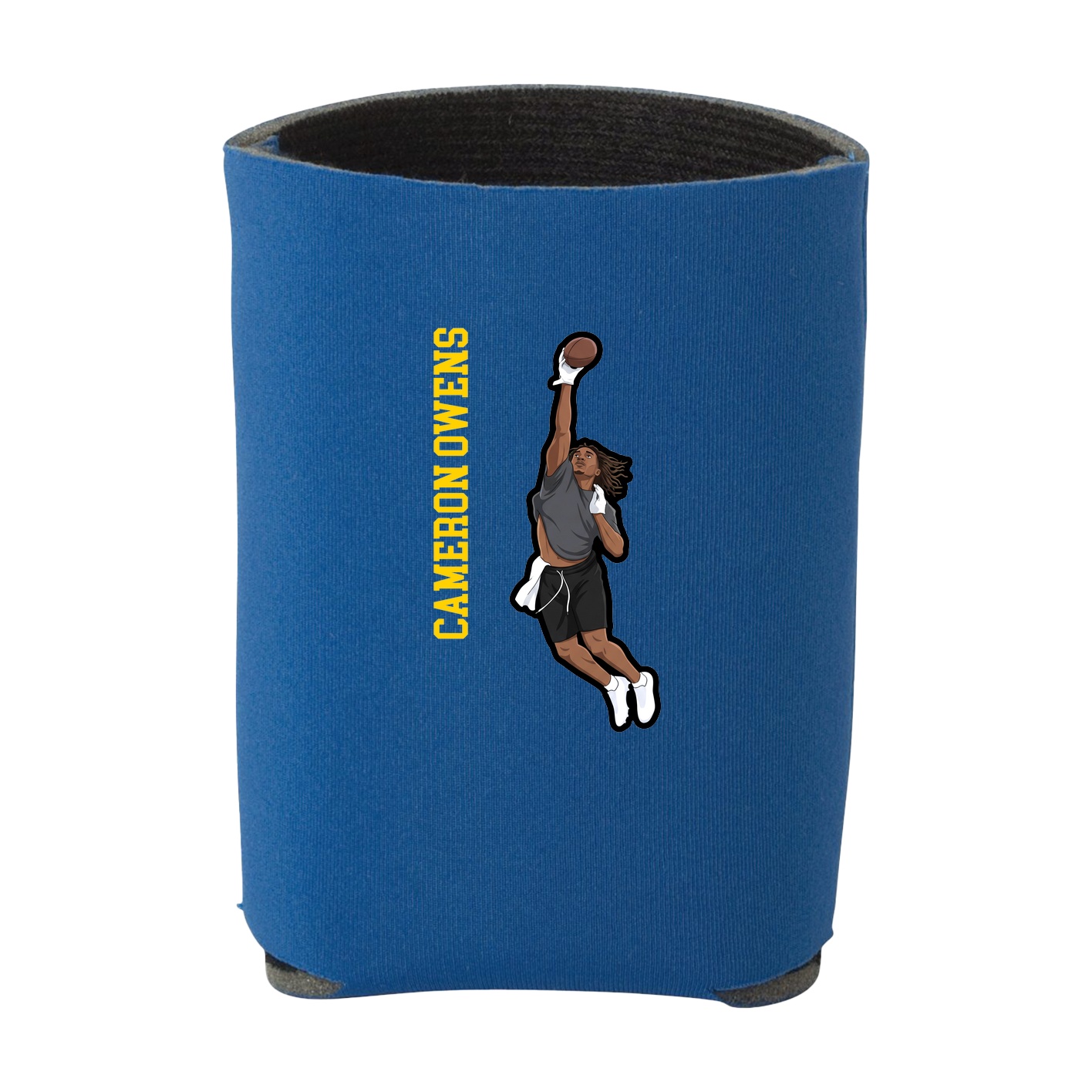 Can Holder — Name Vertical in Royal