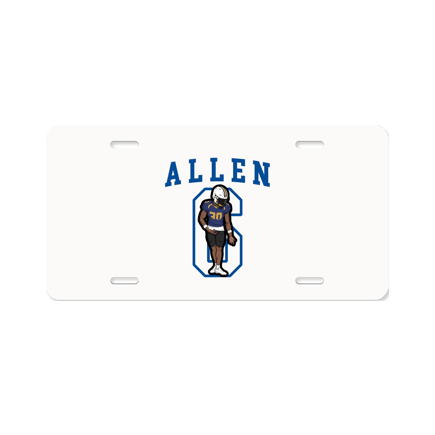 License Plate — Shirsey in Classic