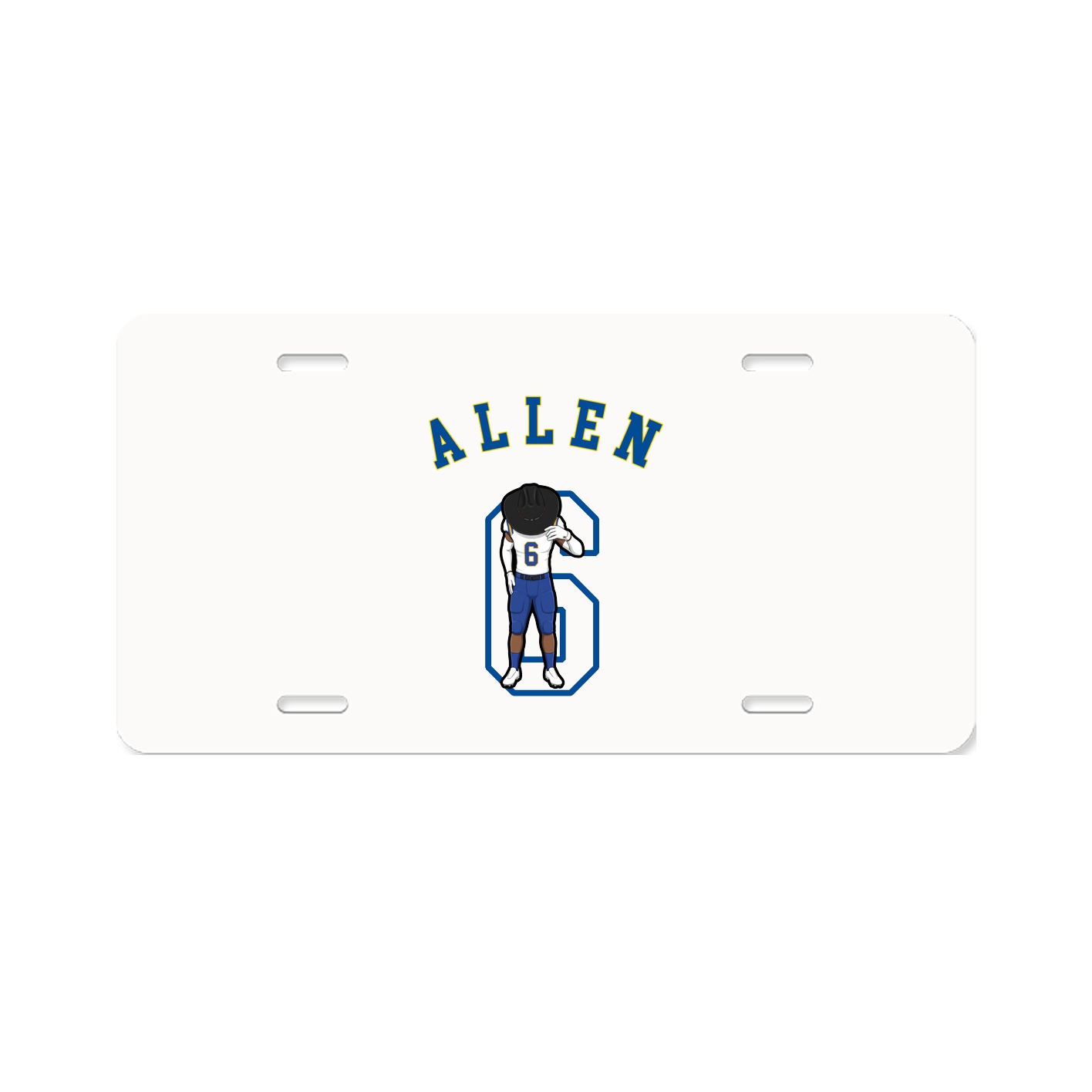 License Plate — Shirsey Arch in Classic