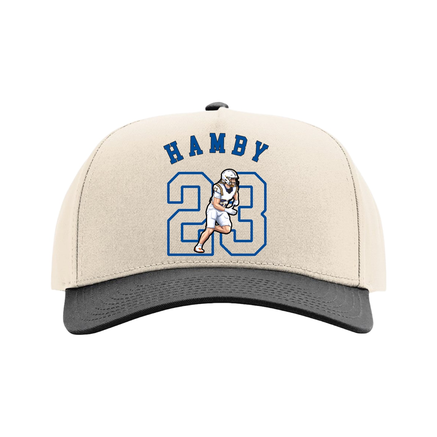 Full Fabric Five-Panel Champ Cap