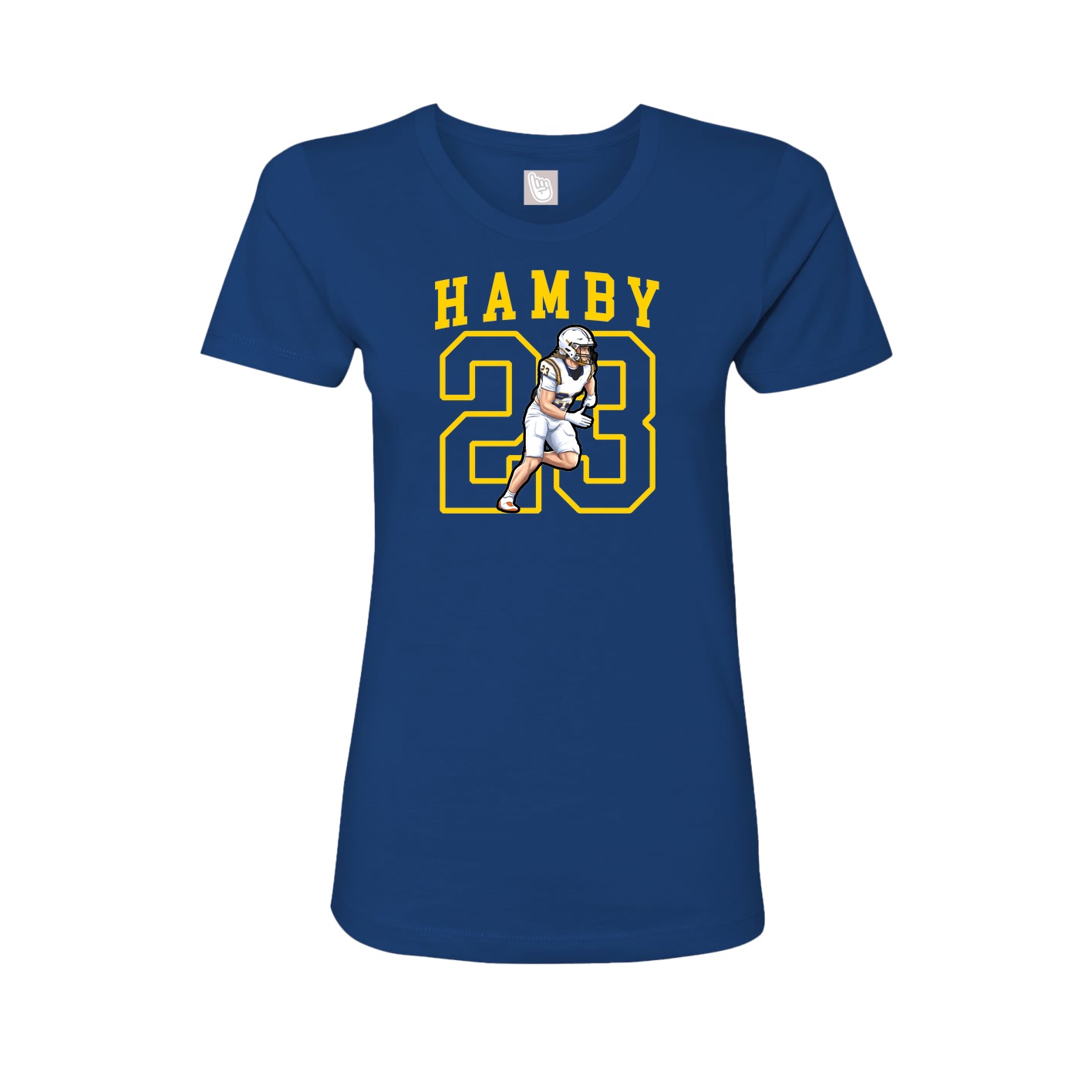 Fitted Women's Tee — Shirsey in Royal