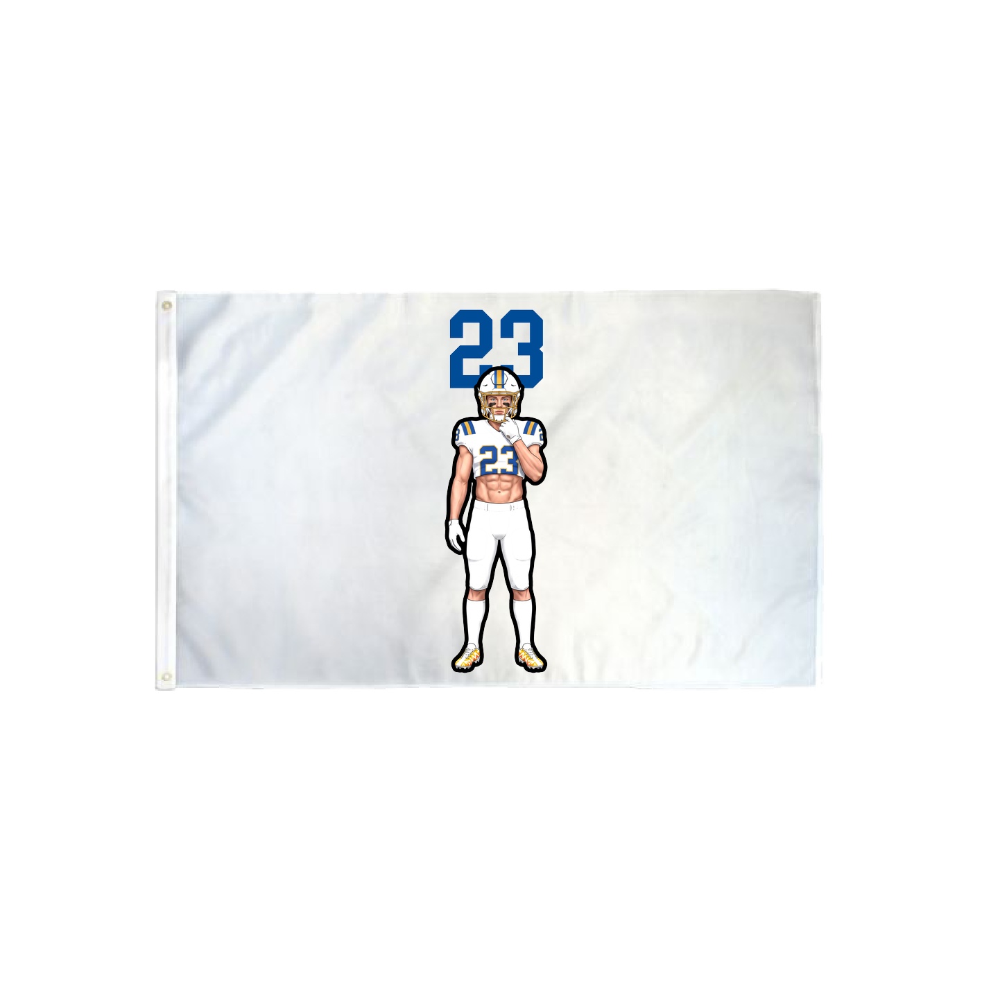 3x5 Flag — Number Top in Classic