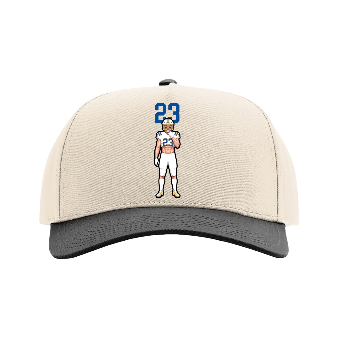 Full Fabric Five-Panel Champ Cap