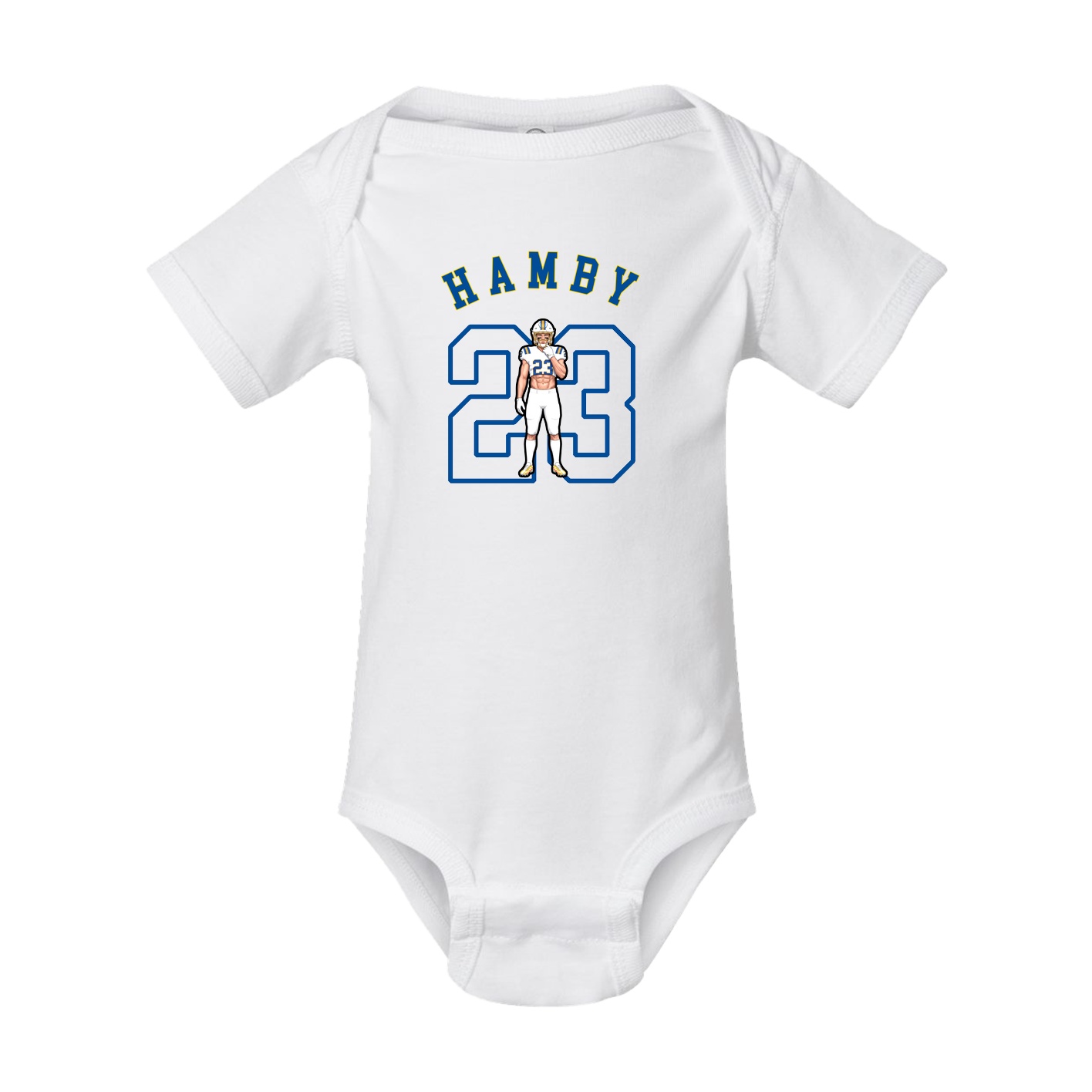 Baby Onesie — Shirsey Arch in White