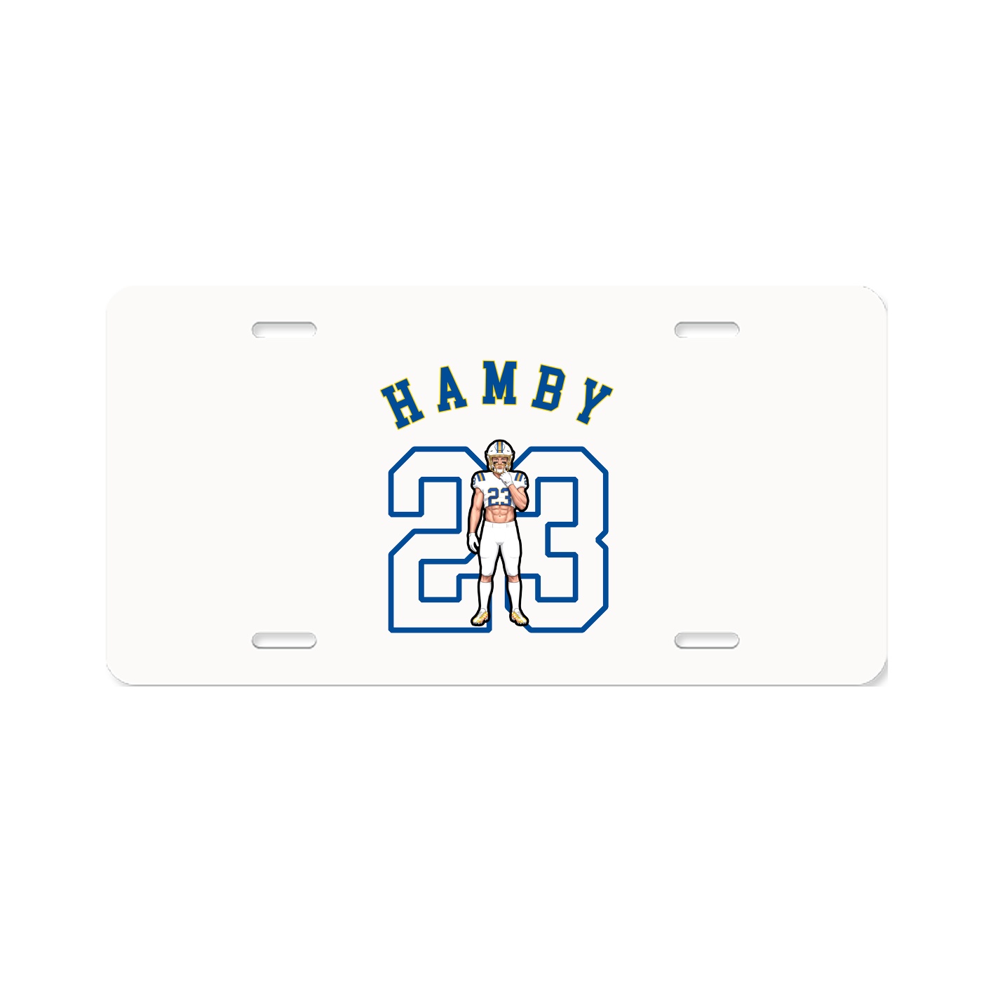 License Plate — Shirsey Arch in Classic