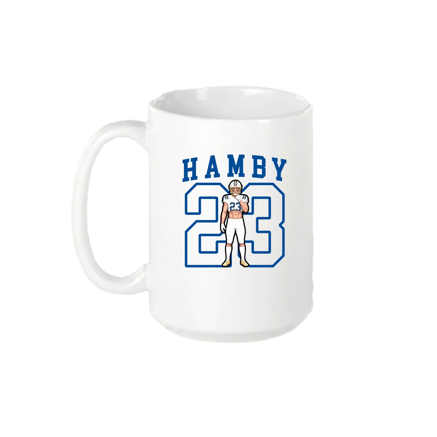 15oz Coffee Mug — Shirsey in White