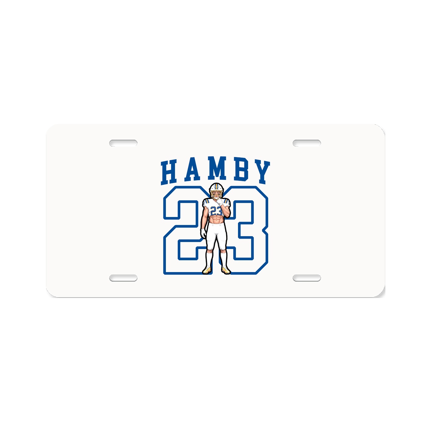 Aluminum License Plate
