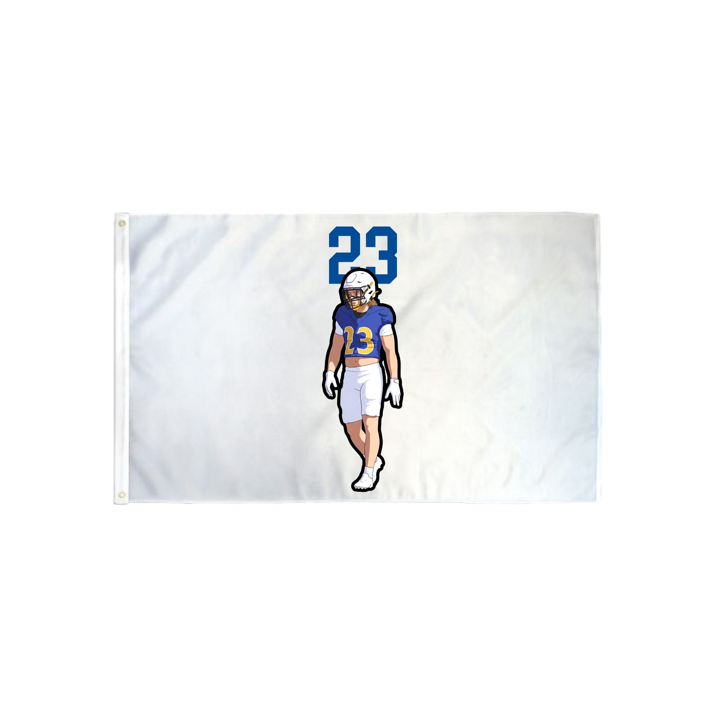3x5 Flag — Number Top in Classic