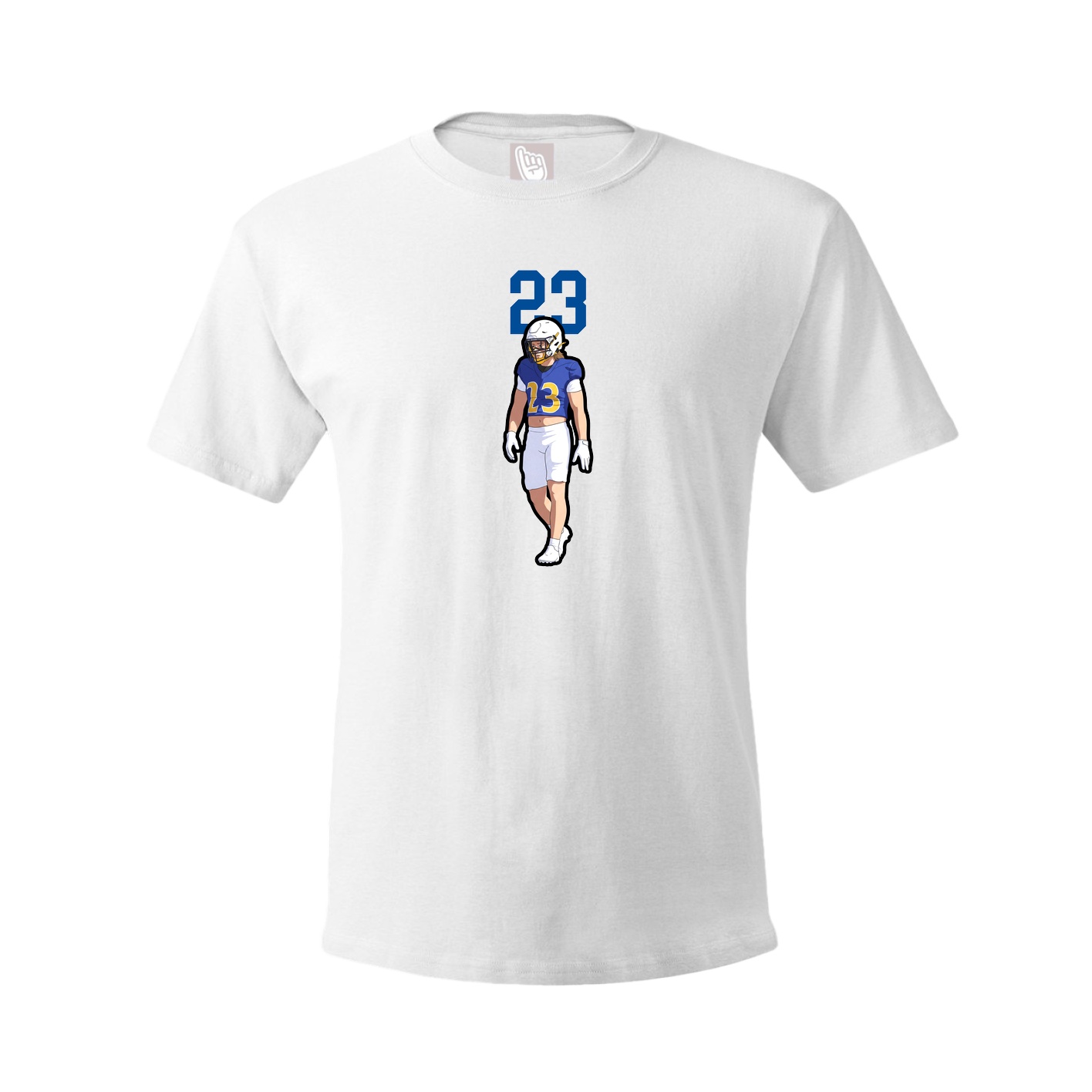 Tee — Number Top in White
