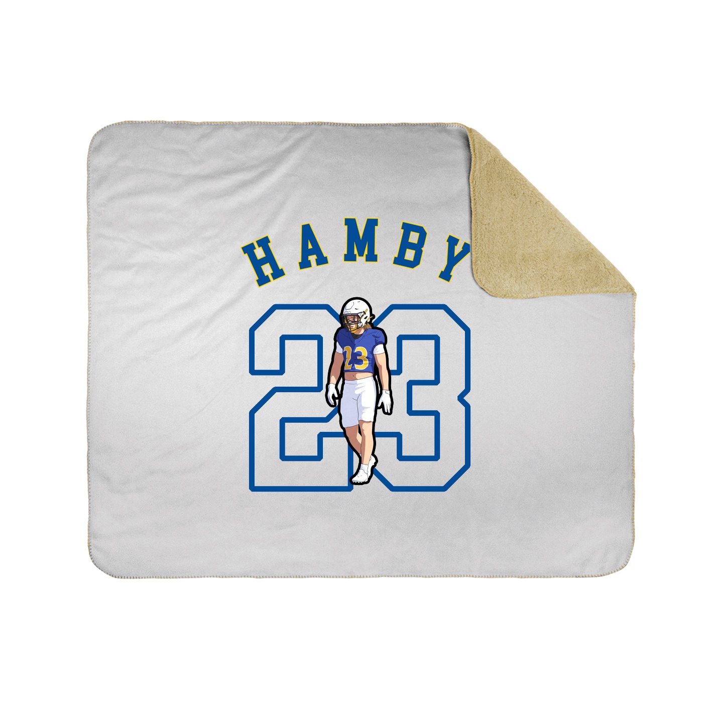 Throw Blanket — Shirsey Arch in White