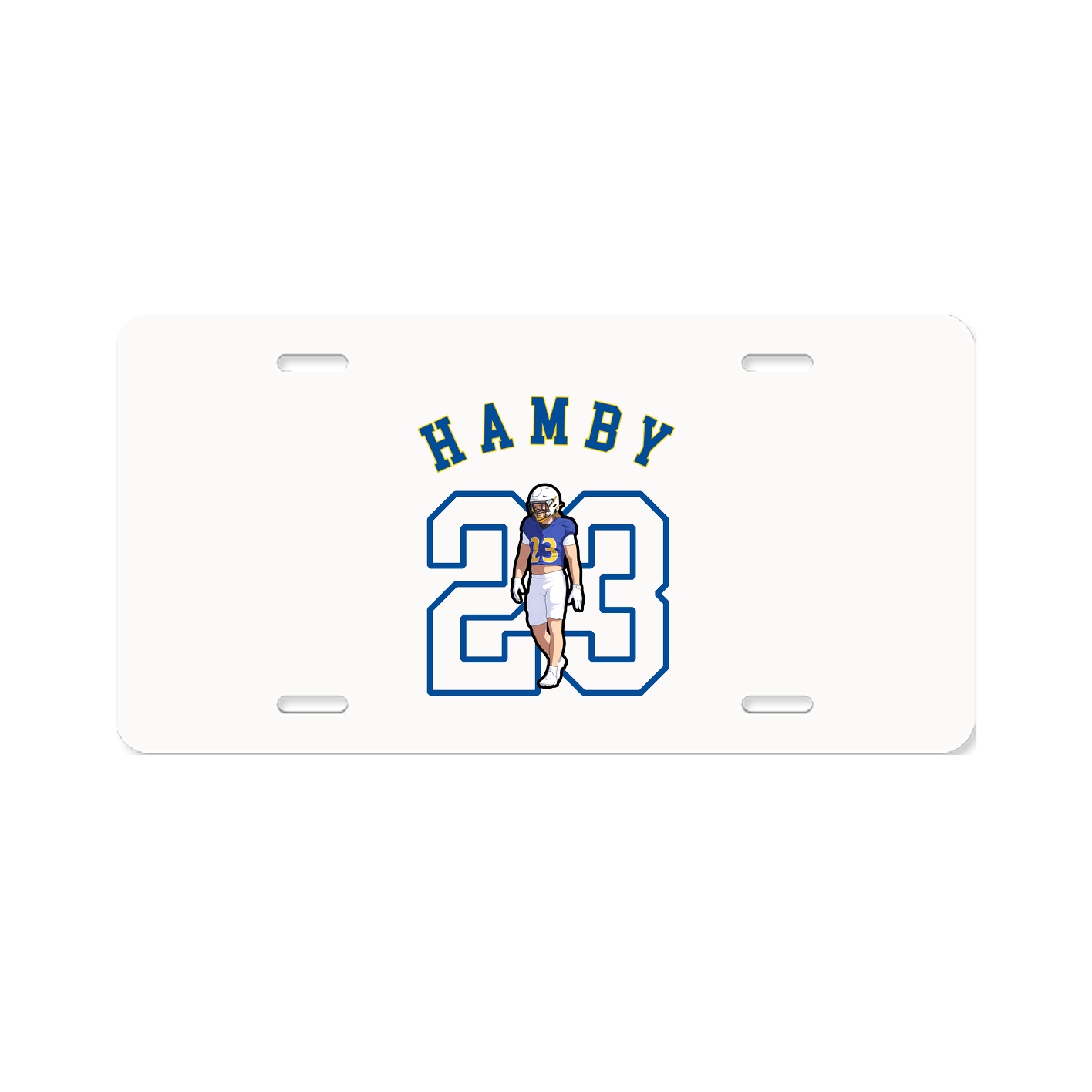 License Plate — Shirsey Arch in Classic