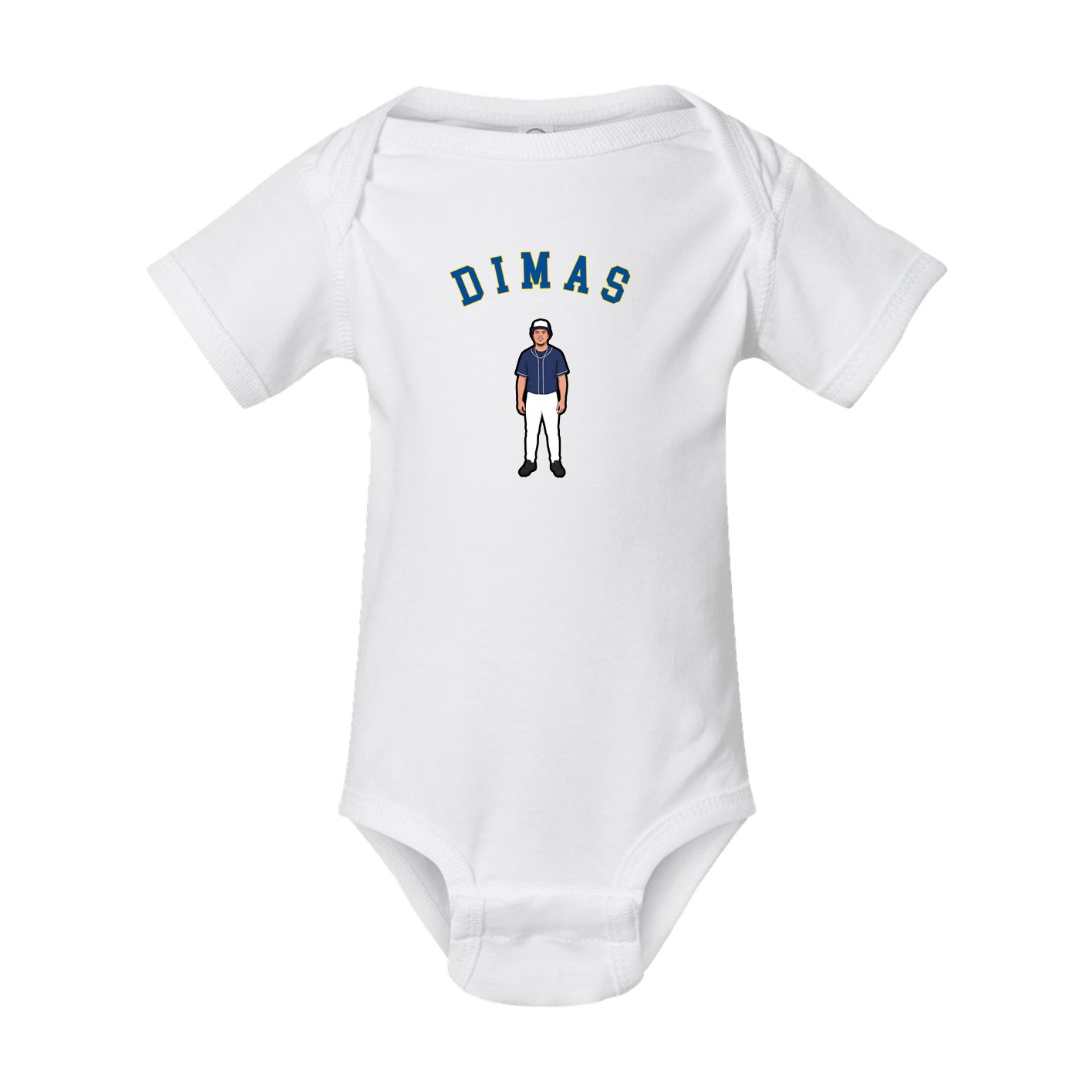 Baby Onesie — Shirsey Arch in White