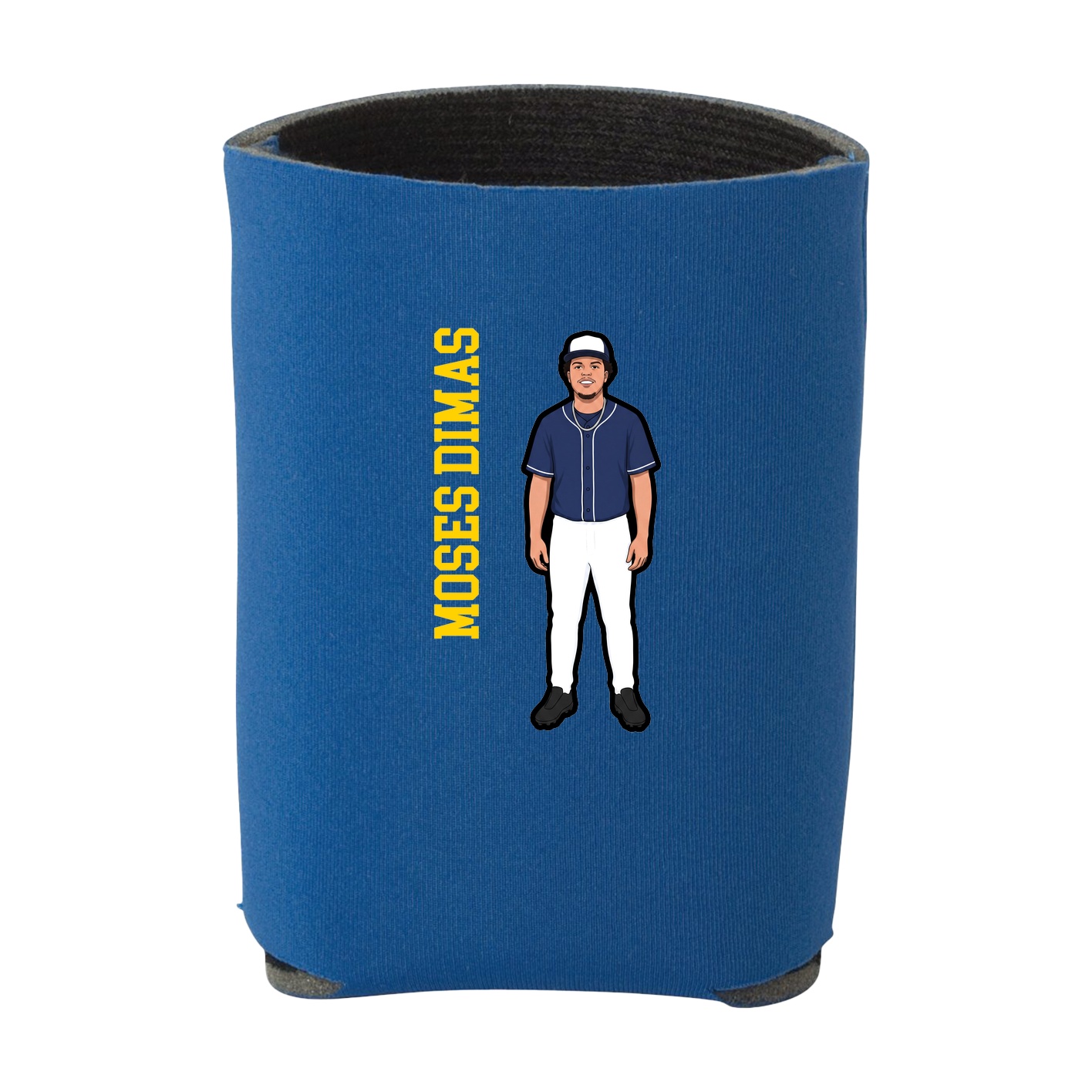 Can Holder — Name Vertical in Royal