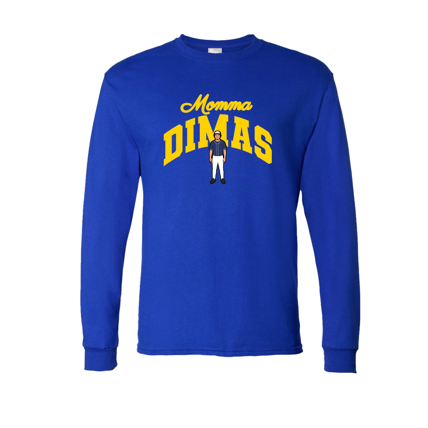 Long Sleeve Tee — Mothers Day Arch in Royal