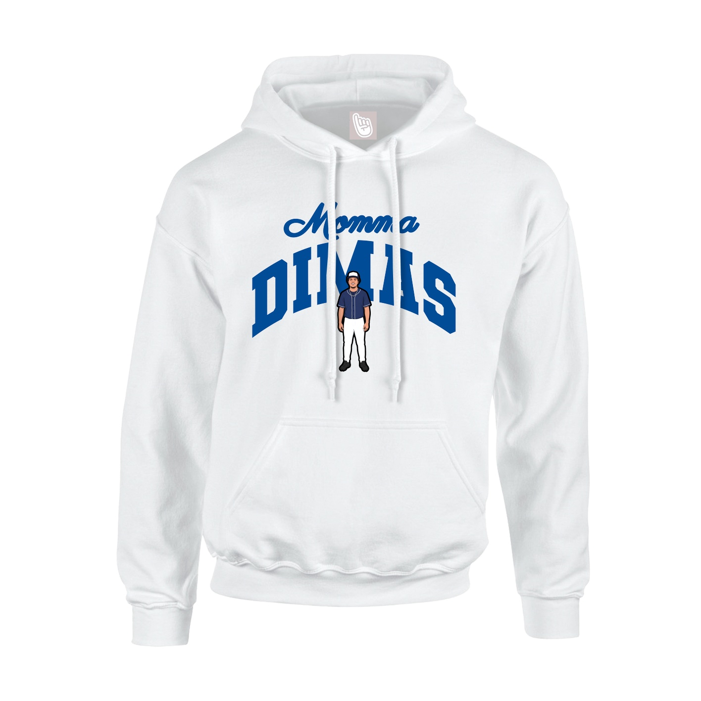 Youth Hoodie — Mothers Day Arch in White