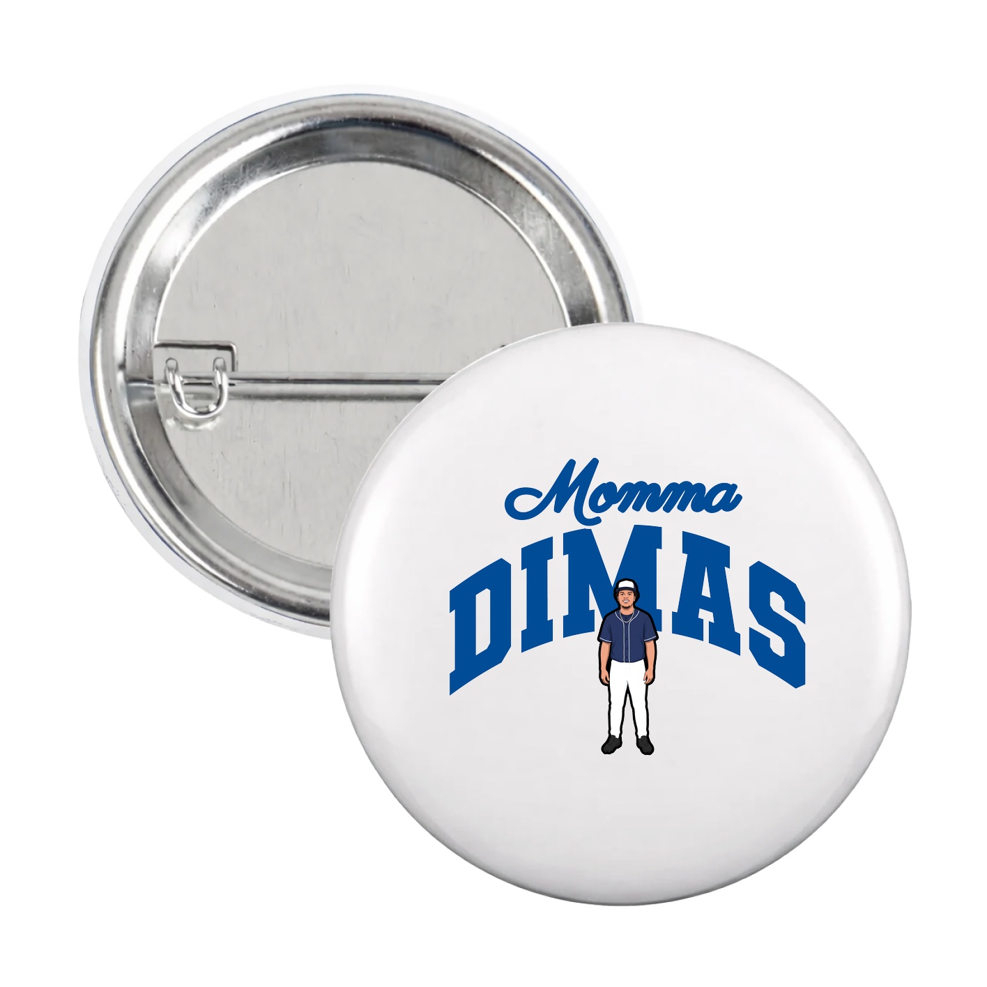 Game Day Button — Mothers Day Arch in White