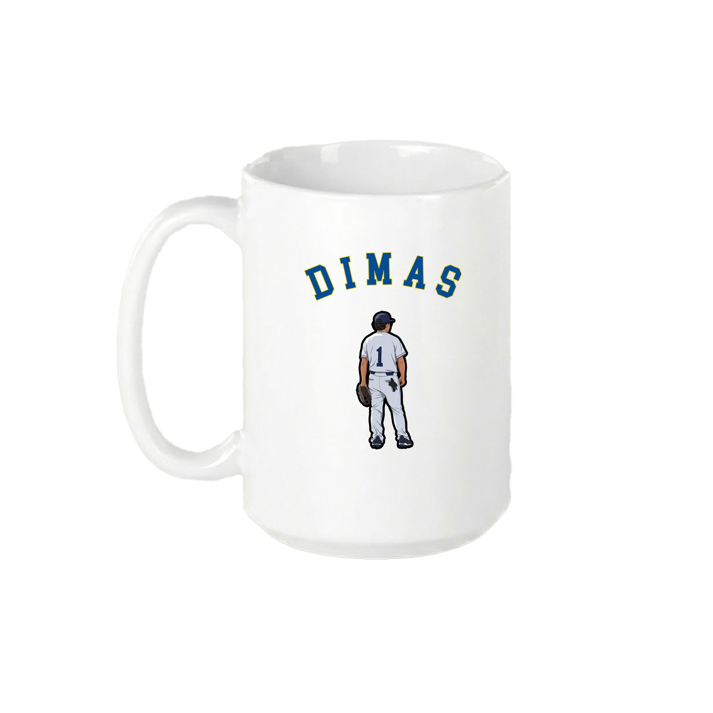 15oz Coffee Mug — Shirsey Arch in White