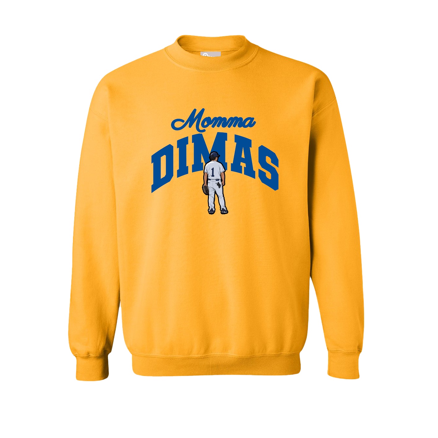 Fleece Crew — Mothers Day Arch in Gold