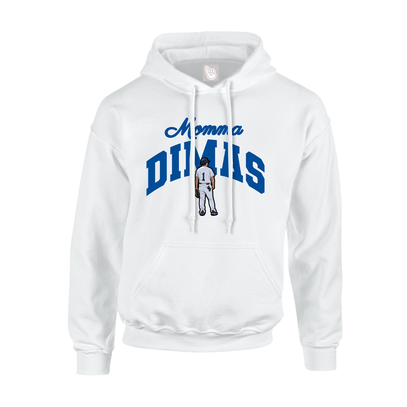 Youth Hoodie — Mothers Day Arch in White
