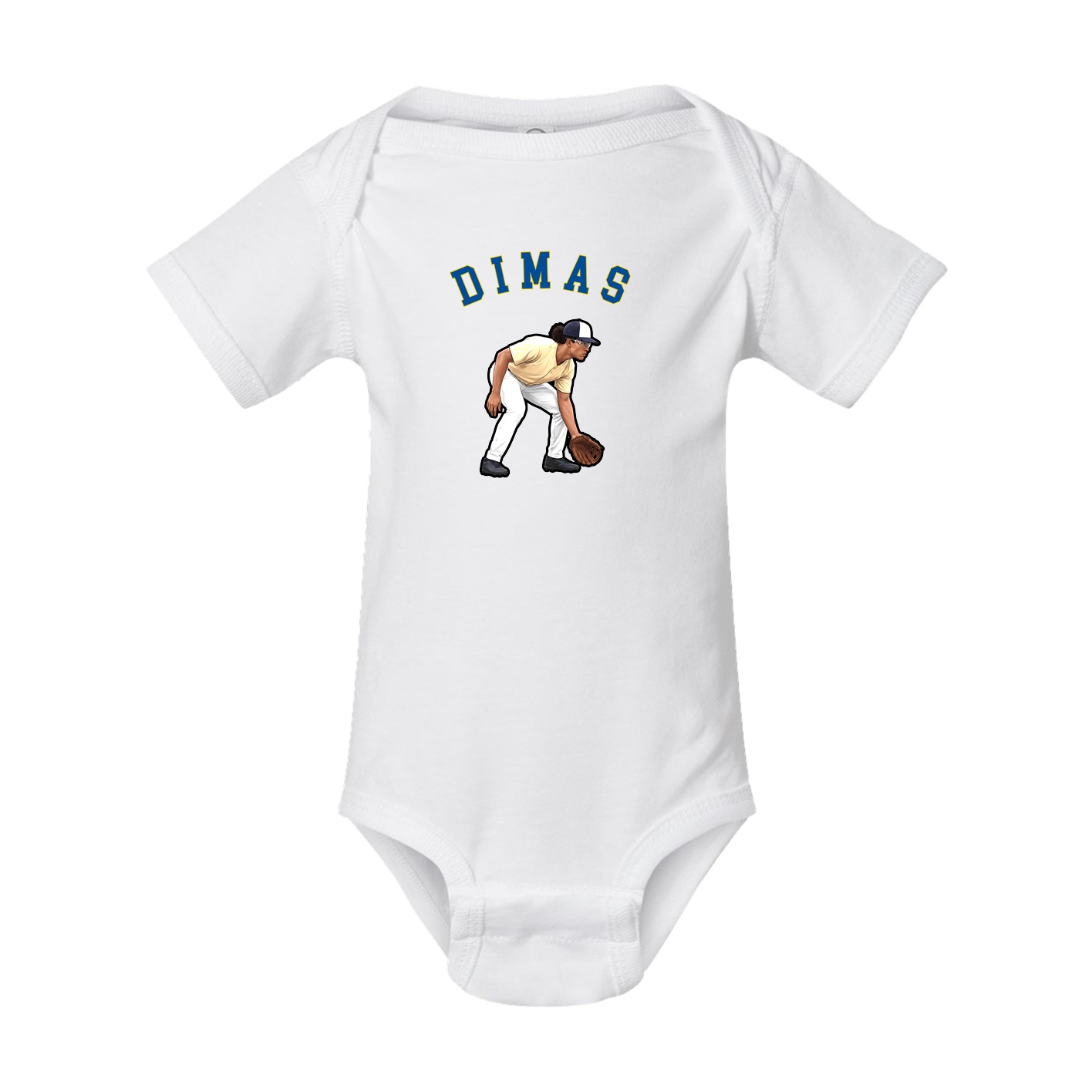 Baby Onesie — Shirsey Arch in White