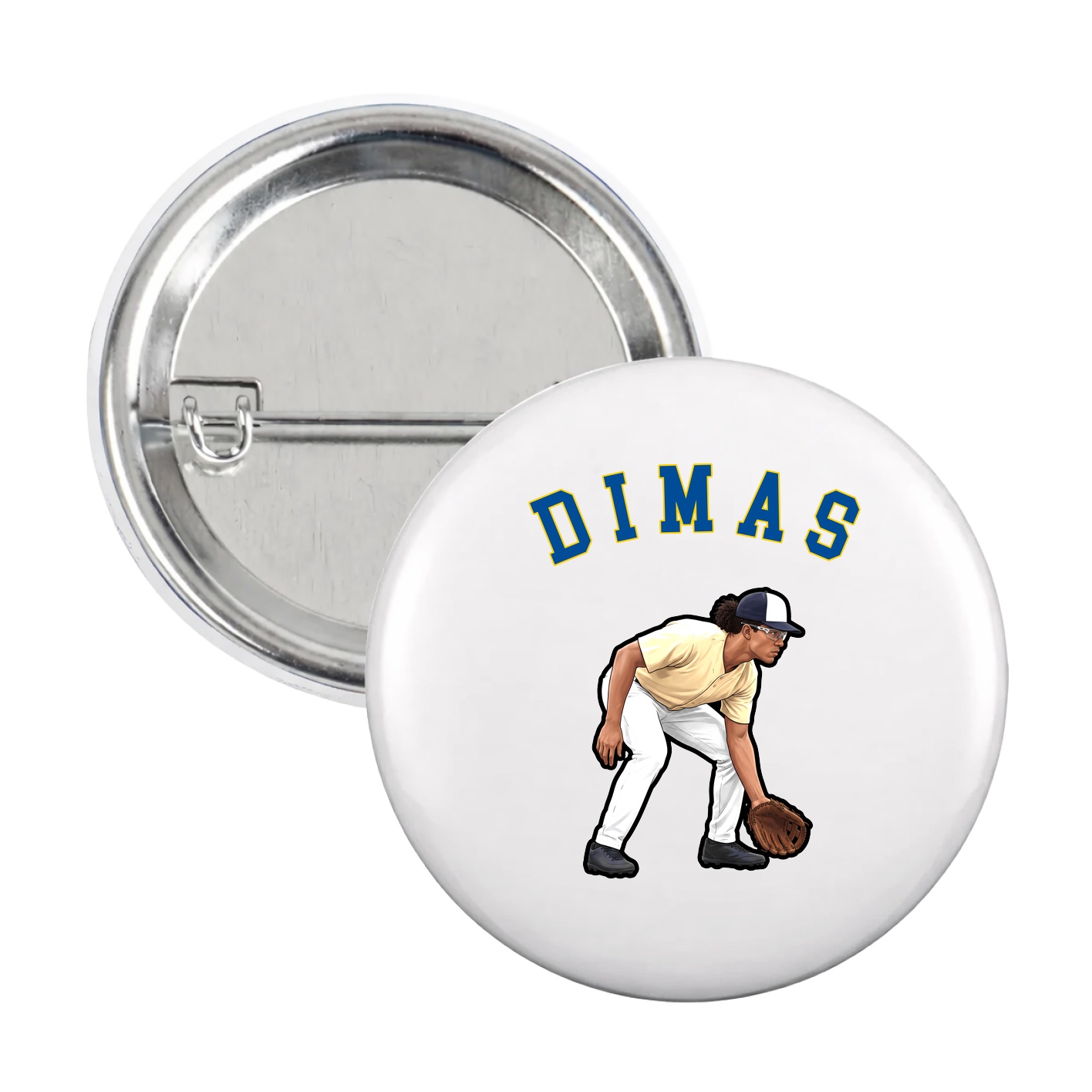 Game Day Button — Shirsey Arch in White