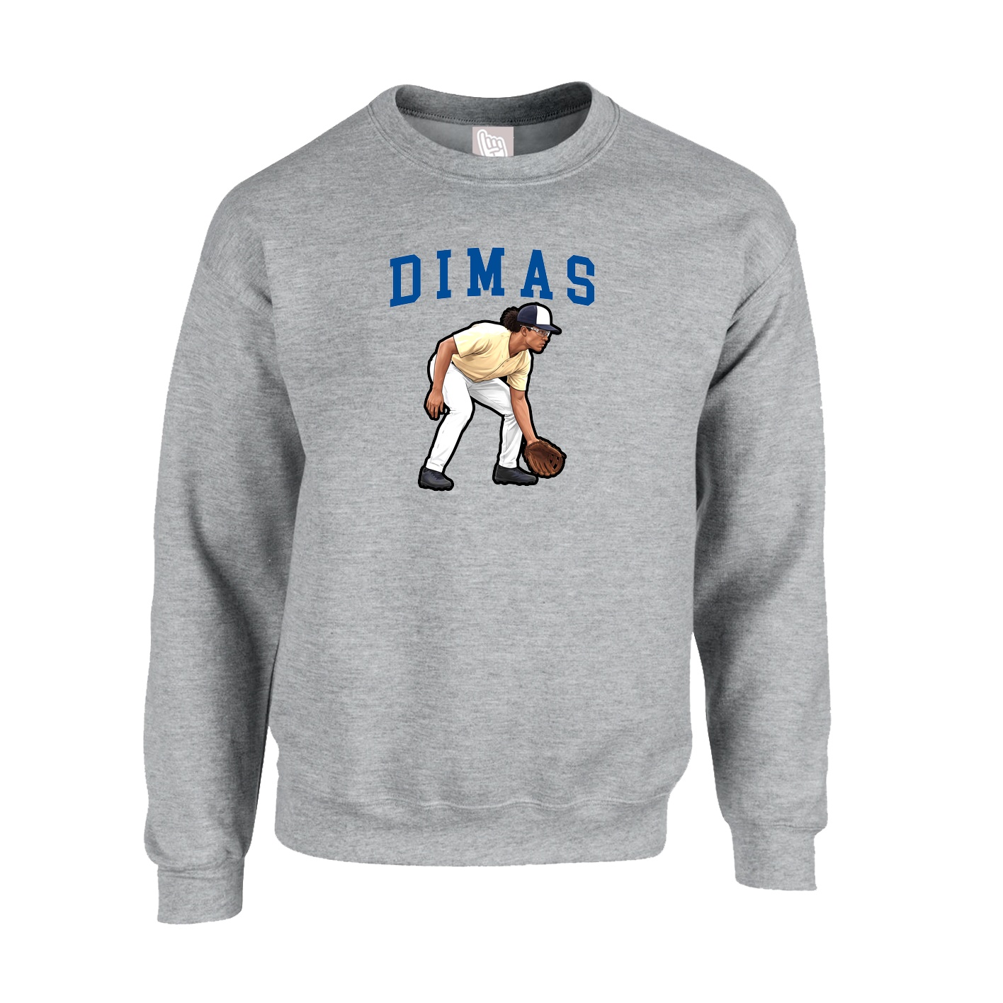 Fleece Crew — Shirsey in Grey
