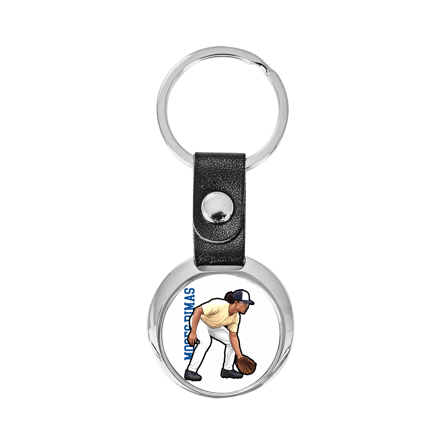 Key Chain — Name Vertical in Classic