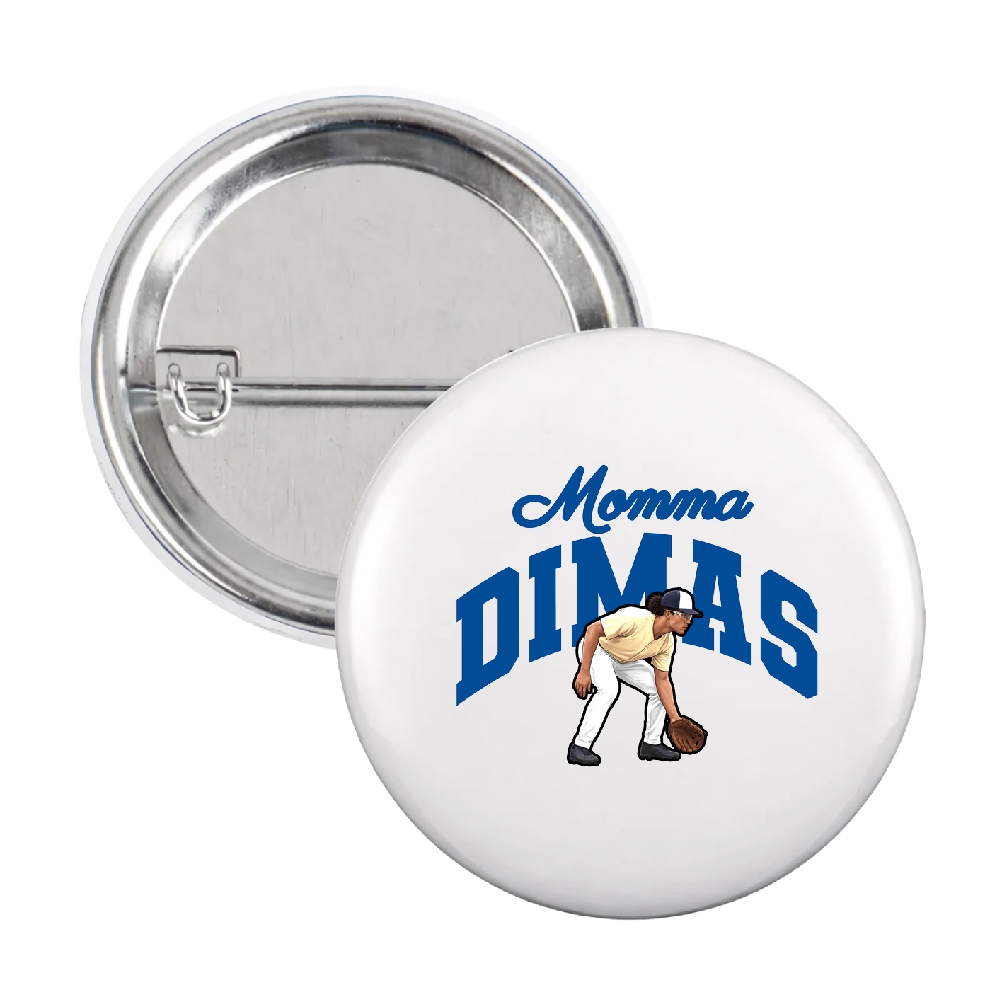 Game Day Button — Mothers Day Arch in White