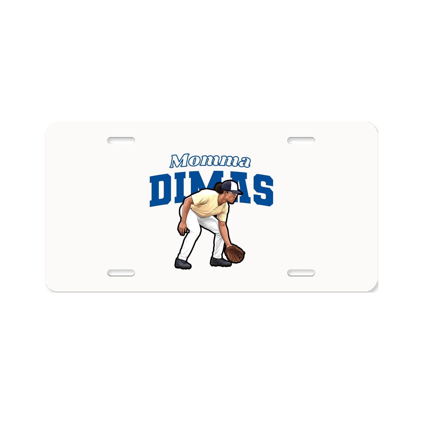 License Plate — Mothers Day Block in Classic