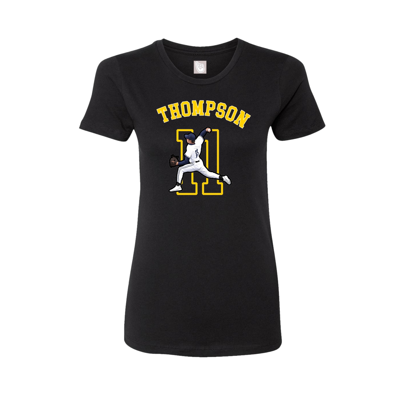 Womens Tee — Shirsey Arch in Black