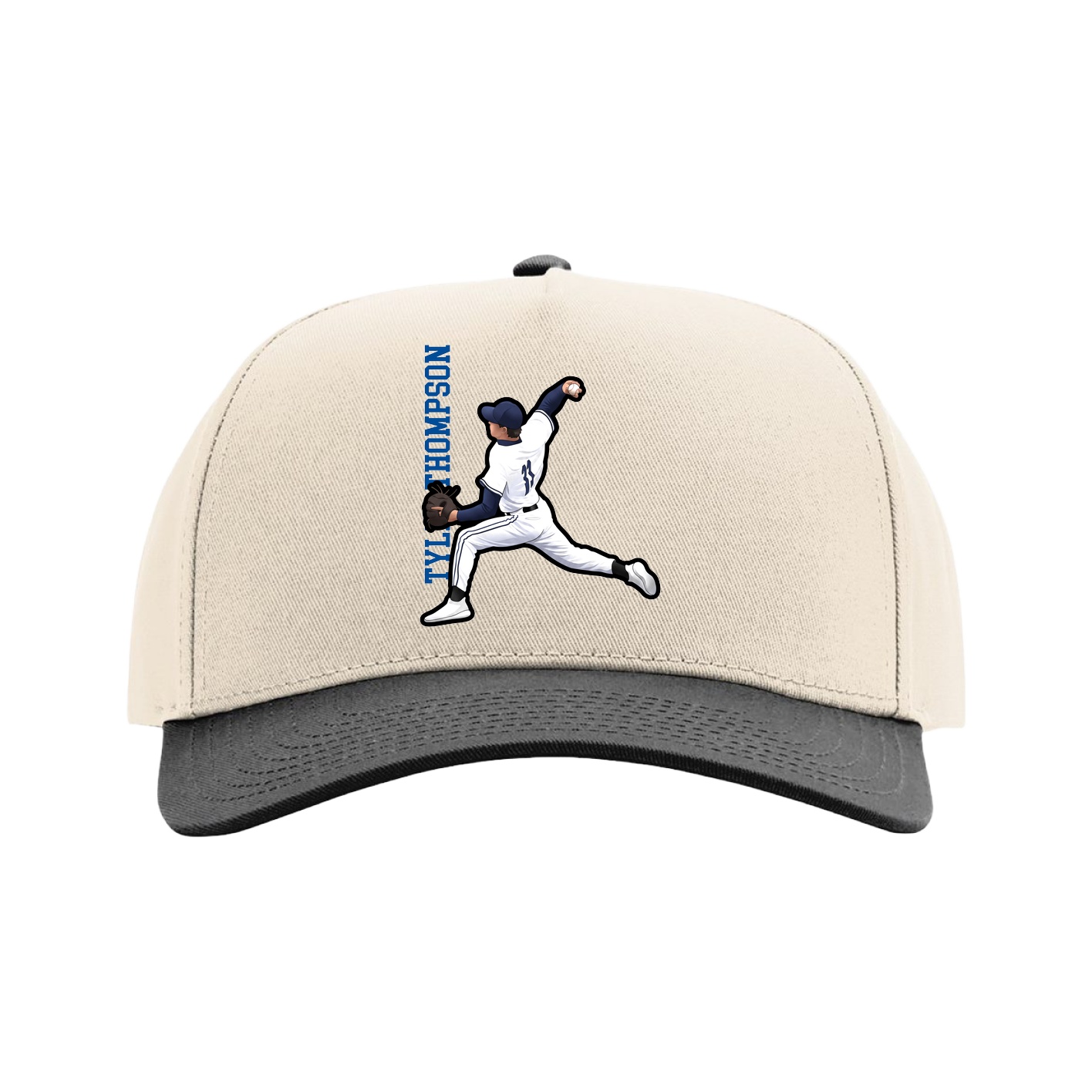 Full Fabric Five-Panel Champ Cap