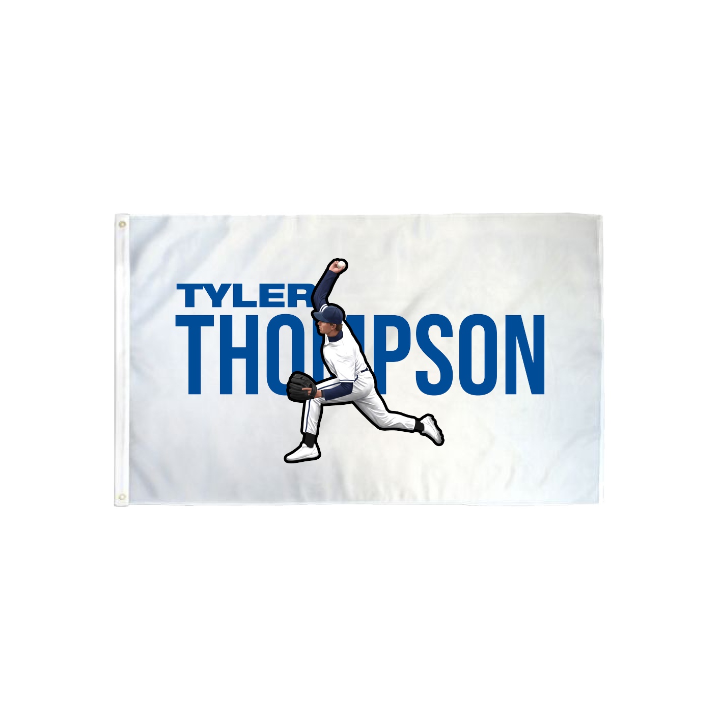 3x5 Flag — Player Name in Classic