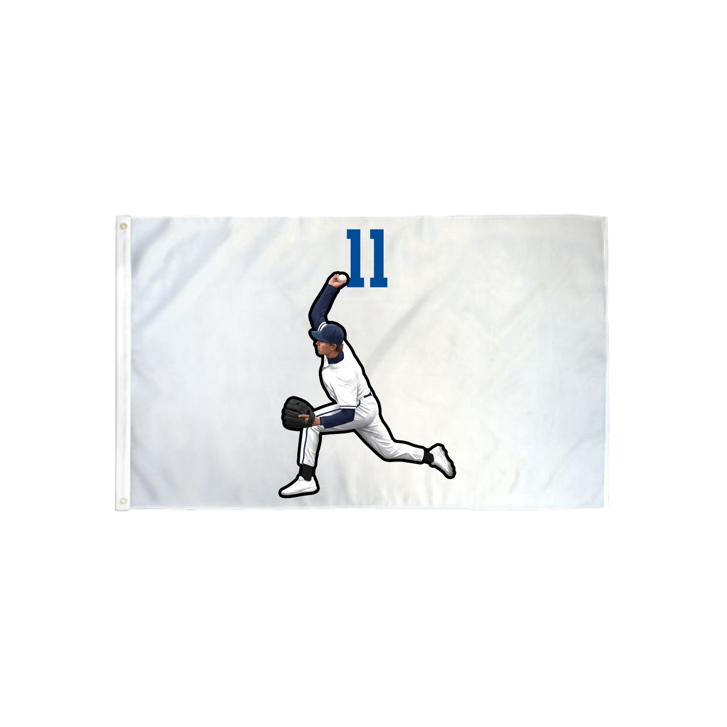 3x5 Flag — Number Top in Classic