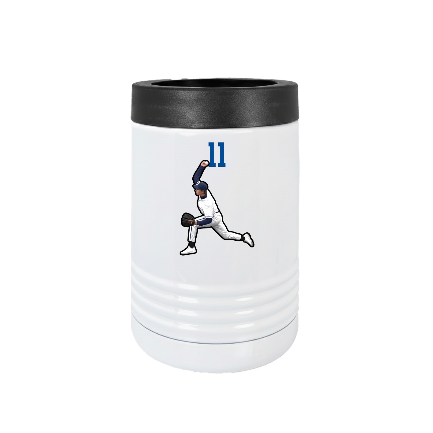 Beverage Holder — Number Top in White