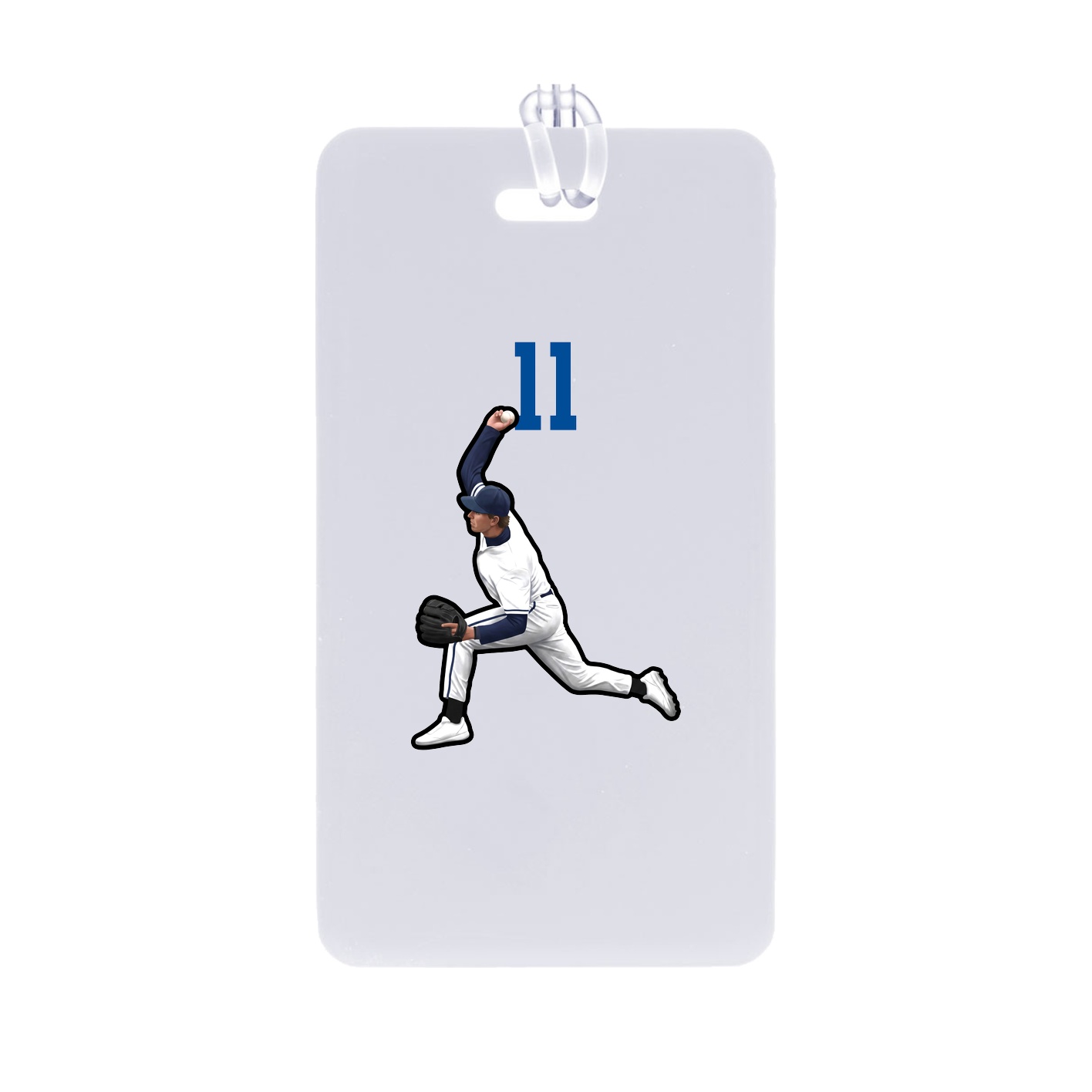 Bag Tag — Number Top in Classic