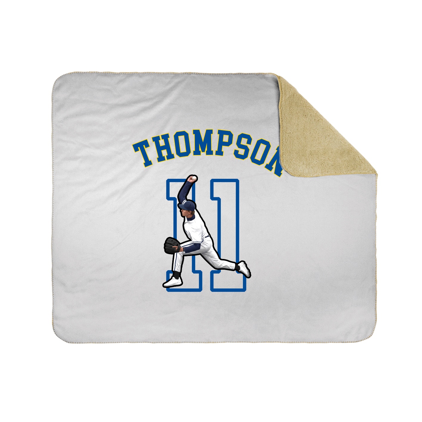 Throw Blanket — Shirsey Arch in White