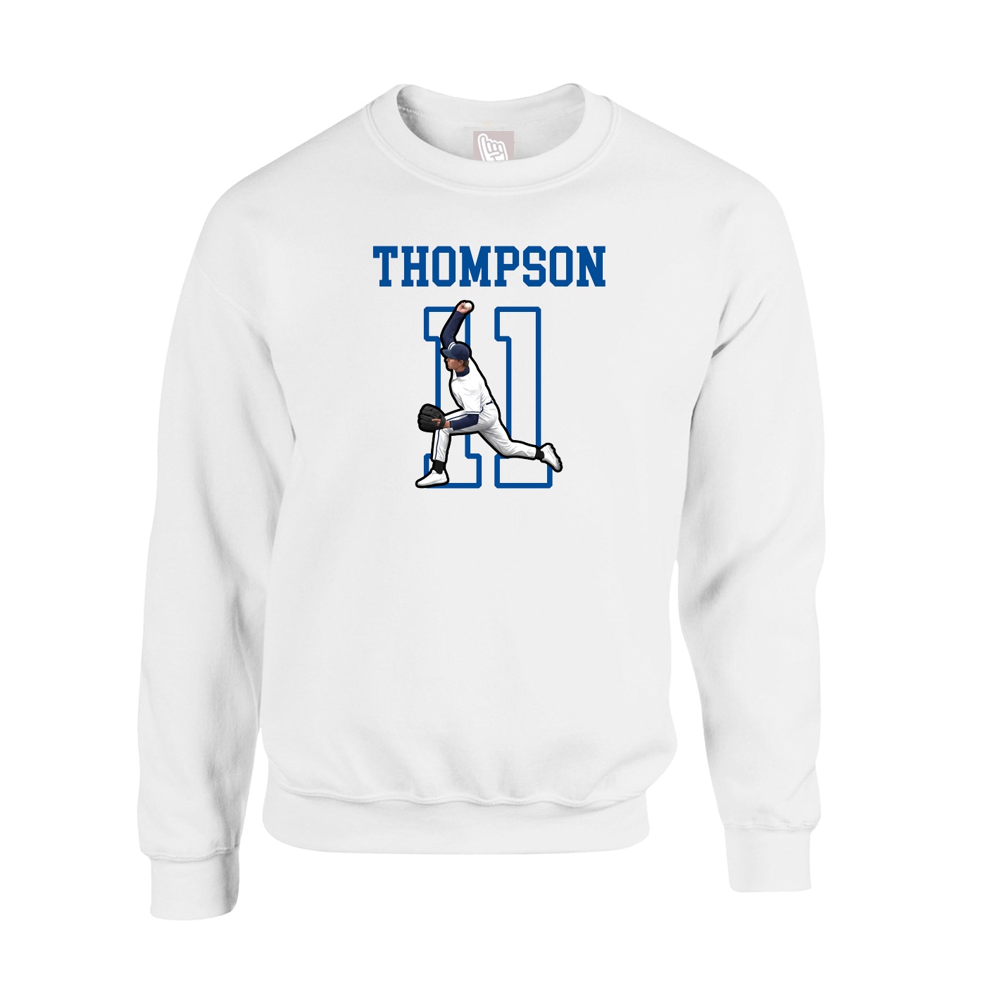 Fleece Crew — Shirsey in White