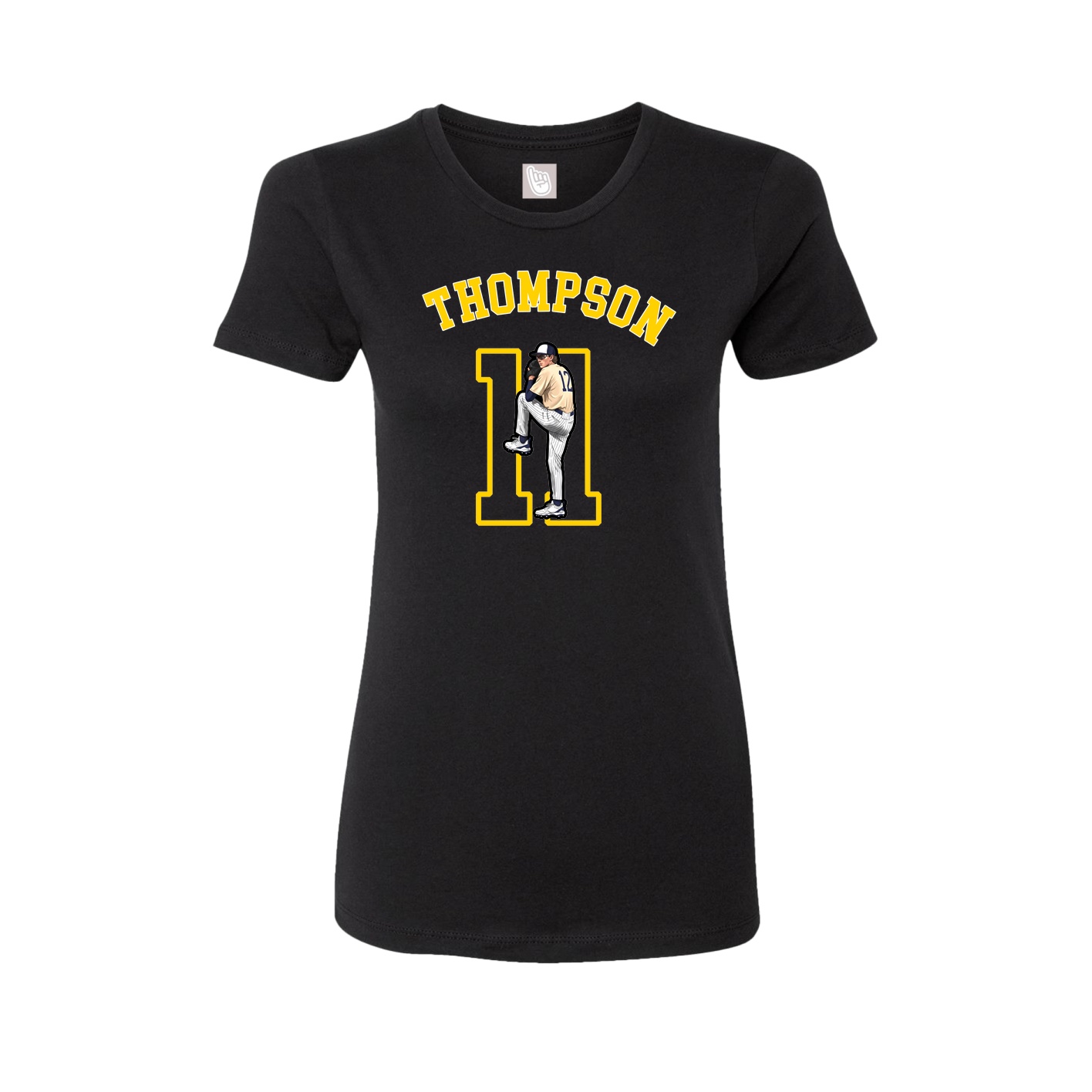 Womens Tee — Shirsey Arch in Black